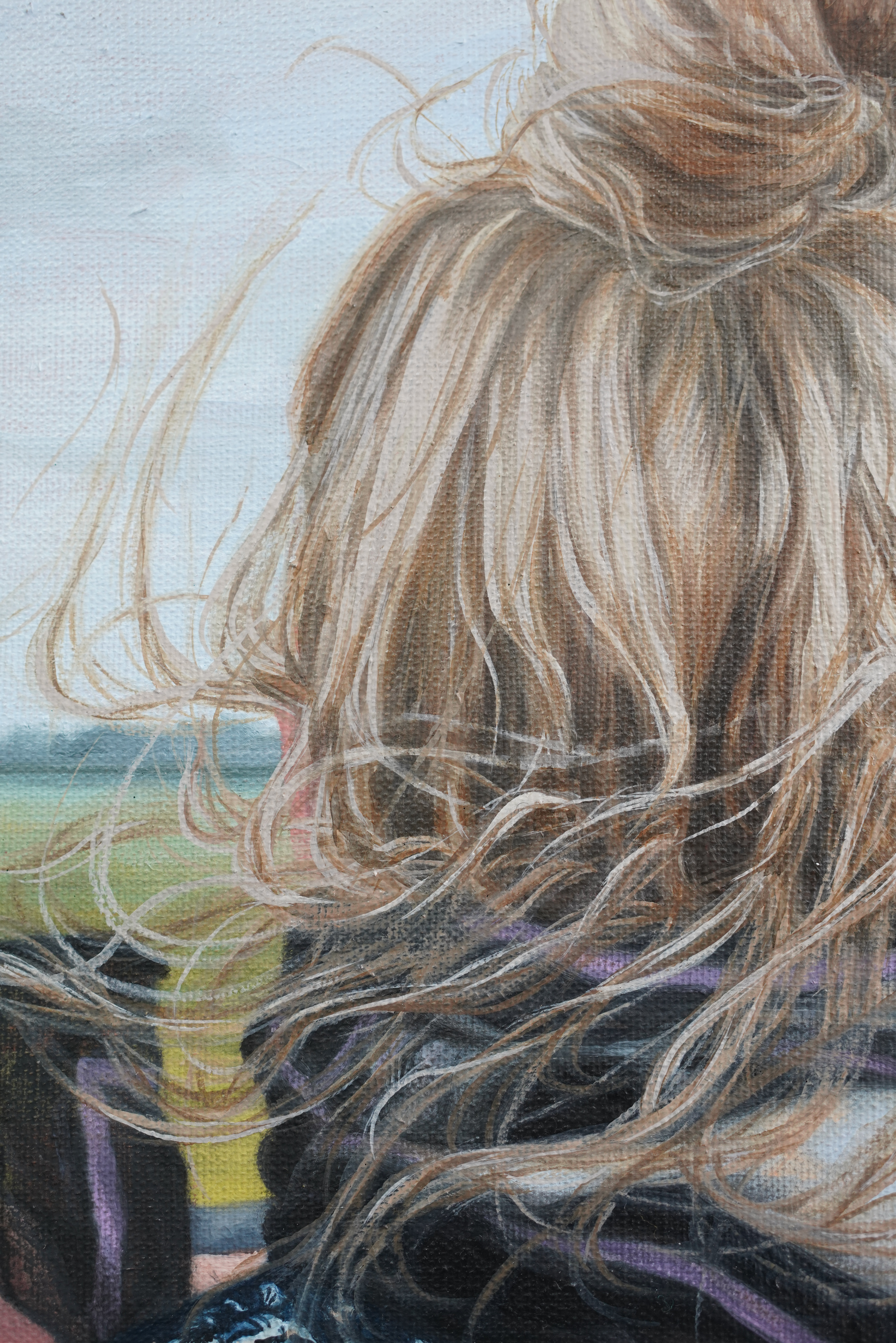 Artwork by Lara Rottinghaus, Udawalawe, Made of Oil on linen 