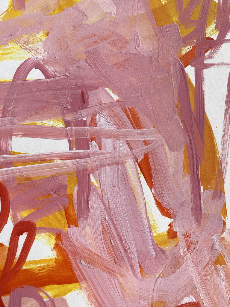 Artwork by Laura Basterra Sanz, Always home N7, Made of Acrylic on 300gr paper 