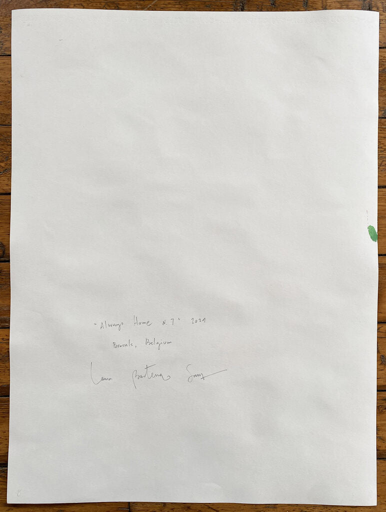 Artwork by Laura Basterra Sanz, Always home N7, Made of Acrylic on 300gr paper 