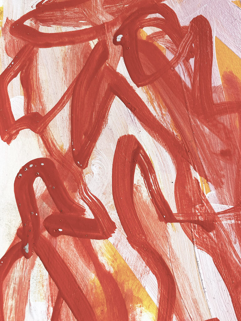 Artwork by Laura Basterra Sanz, Always home N7, Made of Acrylic on 300gr paper 