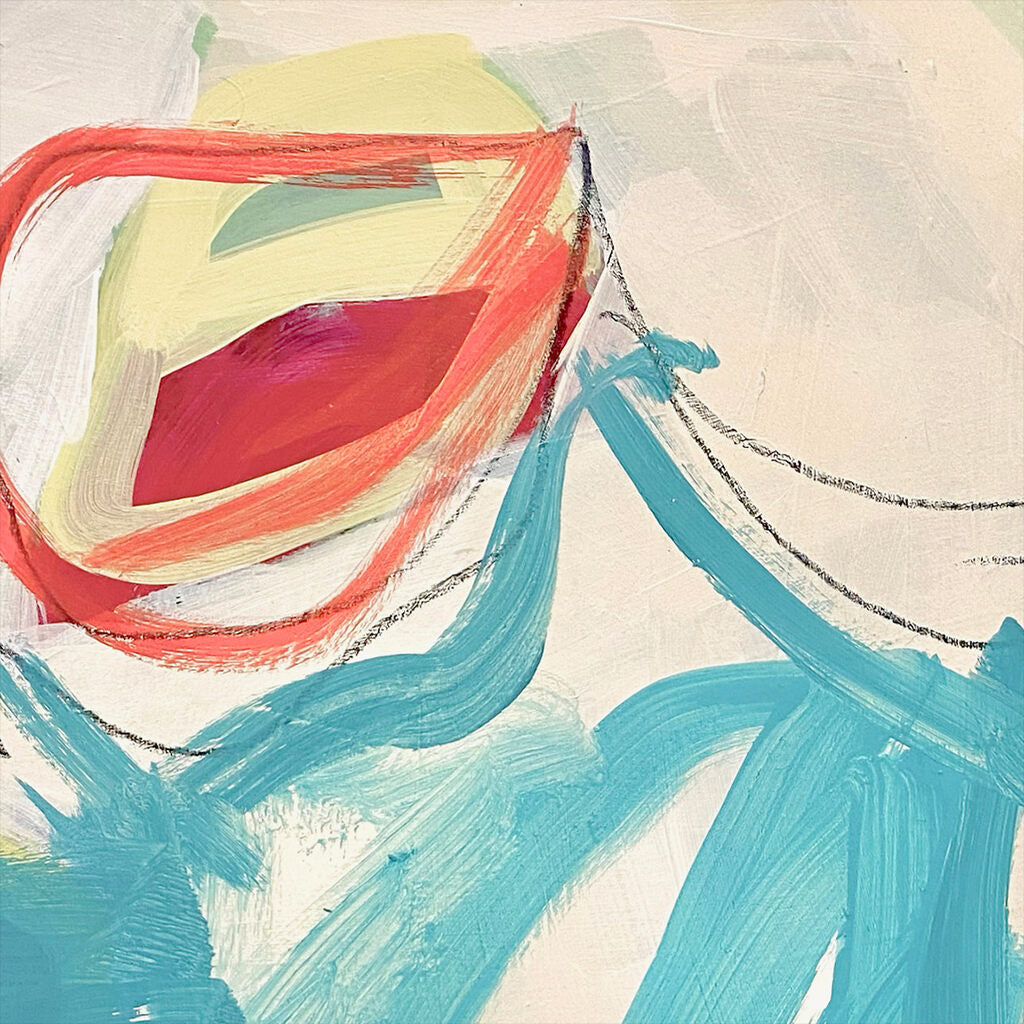 Artwork by Laura Basterra Sanz, Blue (Diptych), Made of Mixed media on 300gr paper 