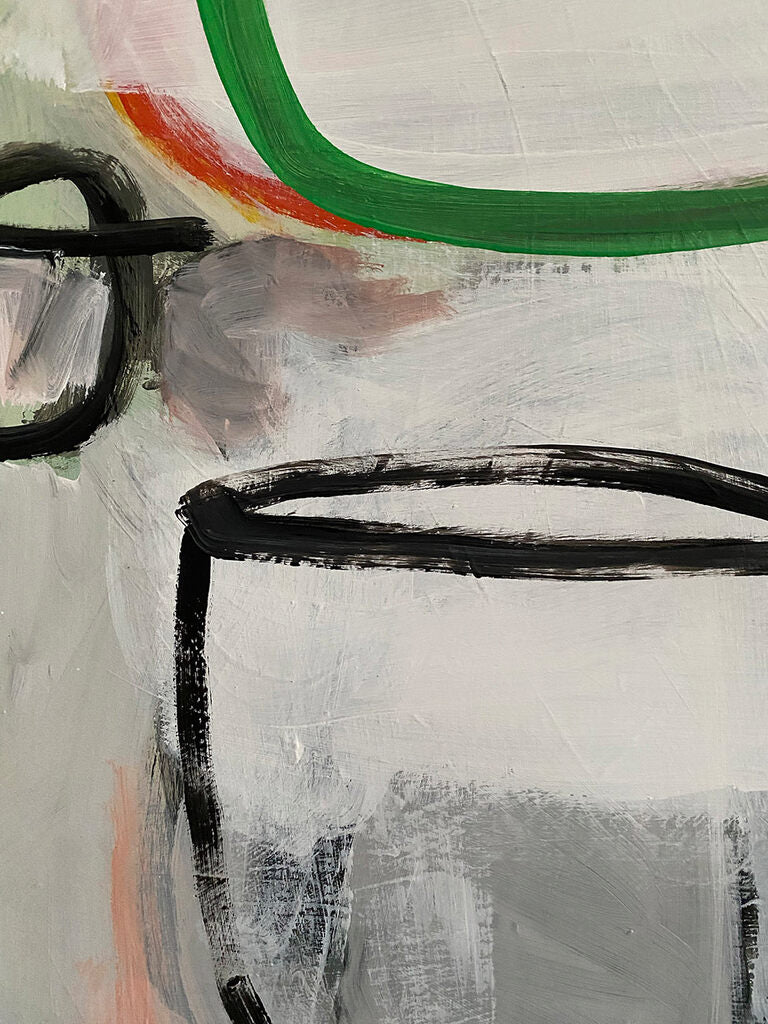 Artwork by Laura Basterra Sanz, Morning routine, Made of Acrylic on paper 