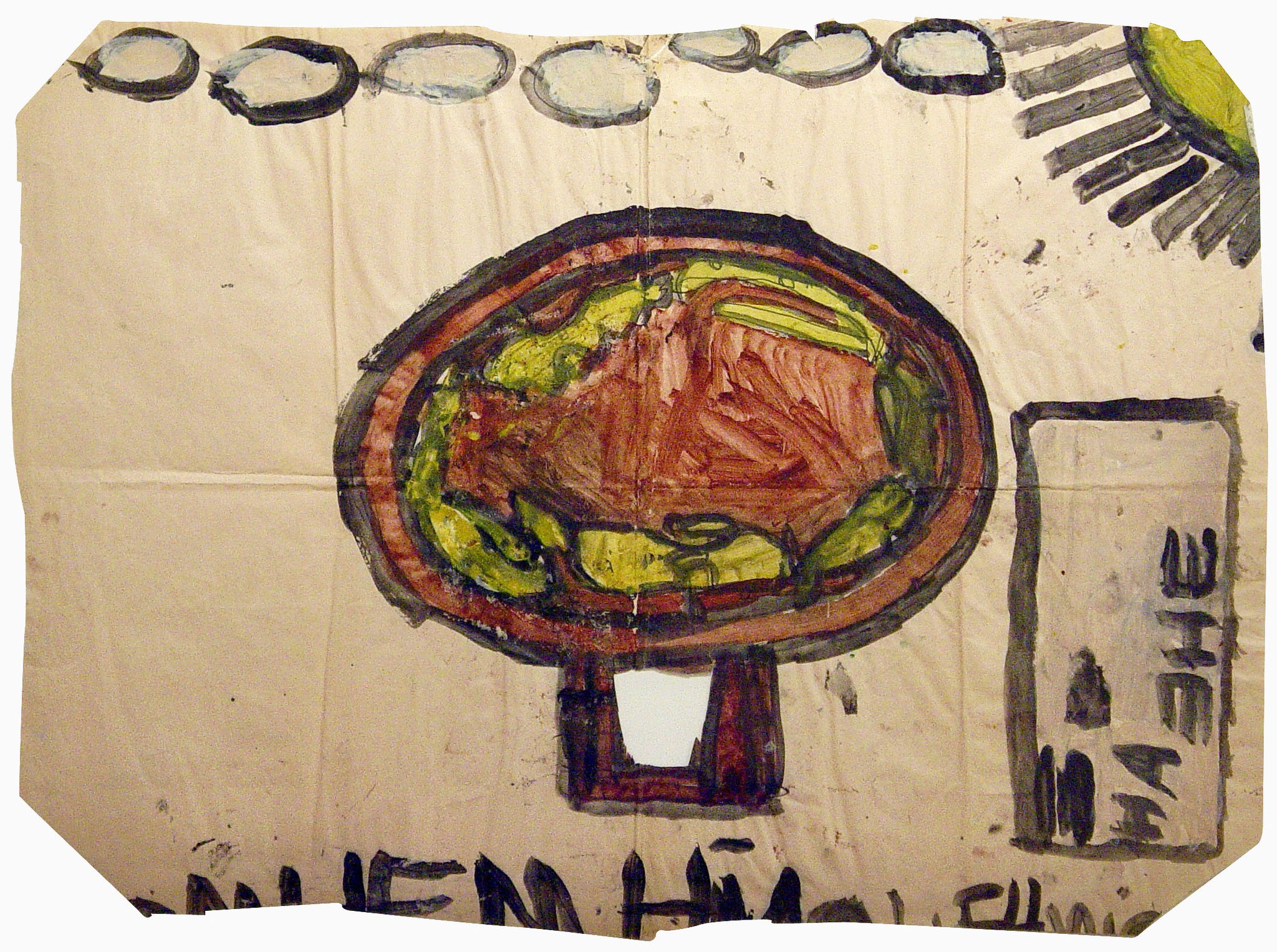 Artwork by Laura Craig McNellis, Untitled, Made of Tempera 