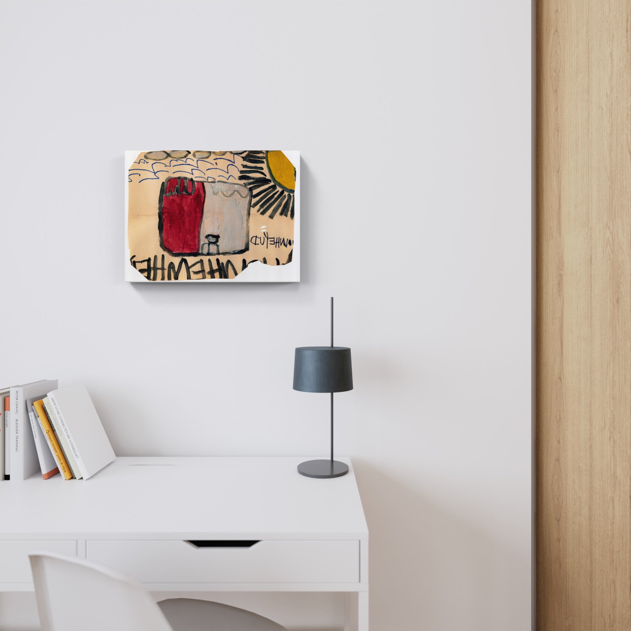 Artwork by Laura Craig McNellis, Untitled, Made of Tempera 