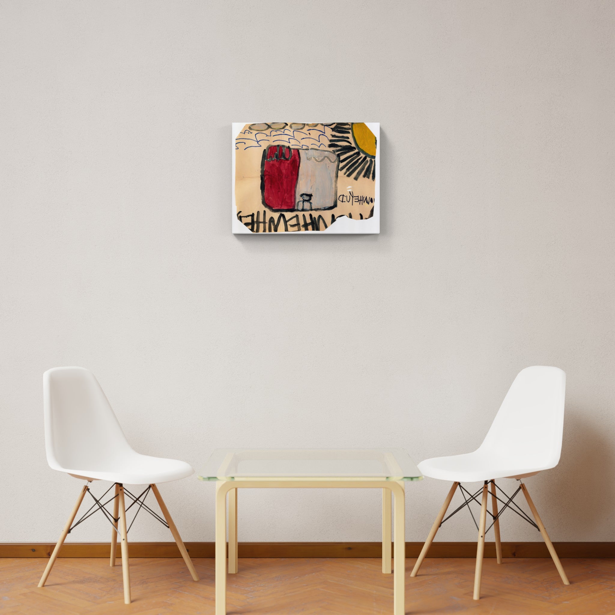 Artwork by Laura Craig McNellis, Untitled, Made of Tempera 