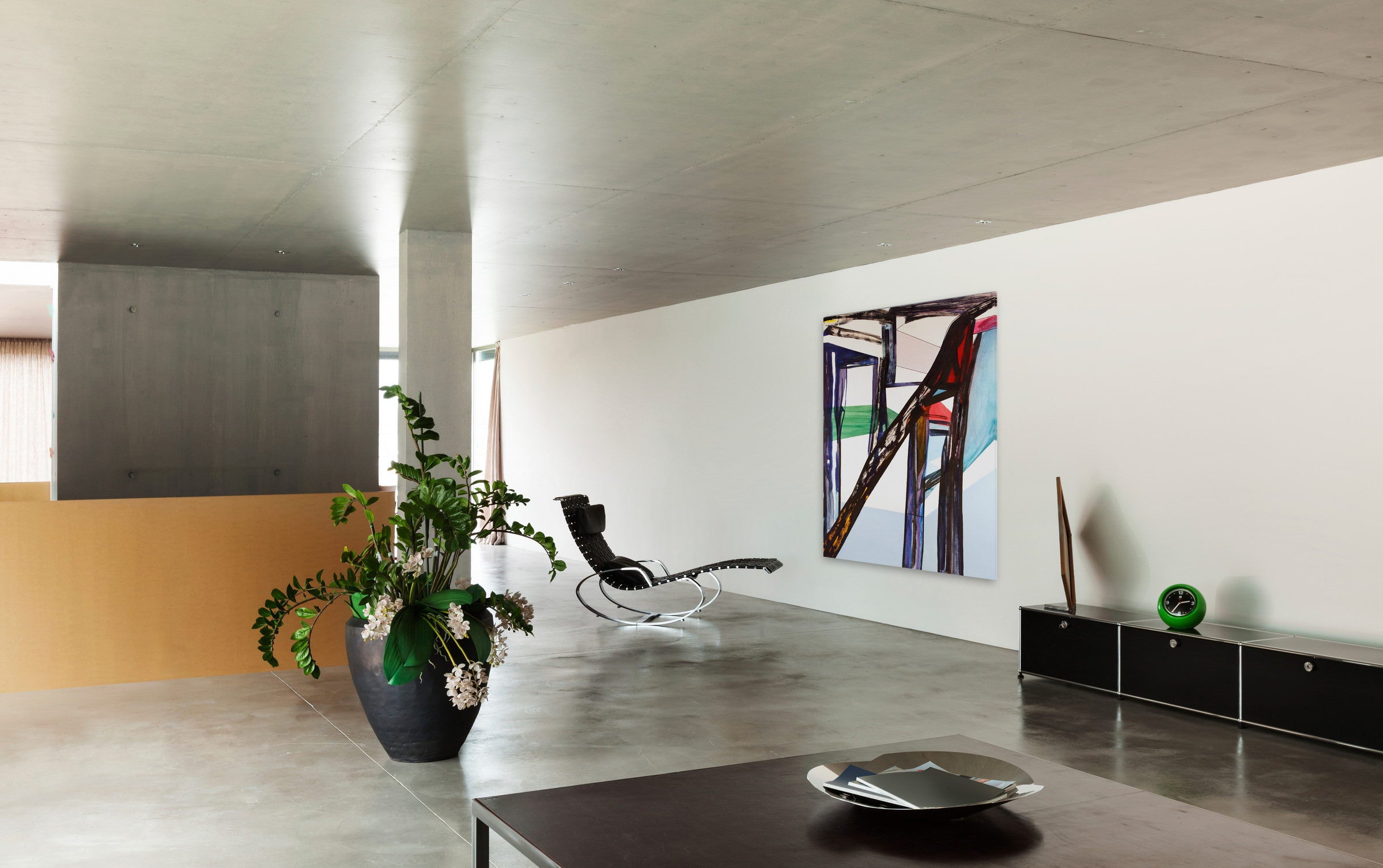 Artwork by Laura Newman, Beach House, Made of Oil and acrylic on canvas 