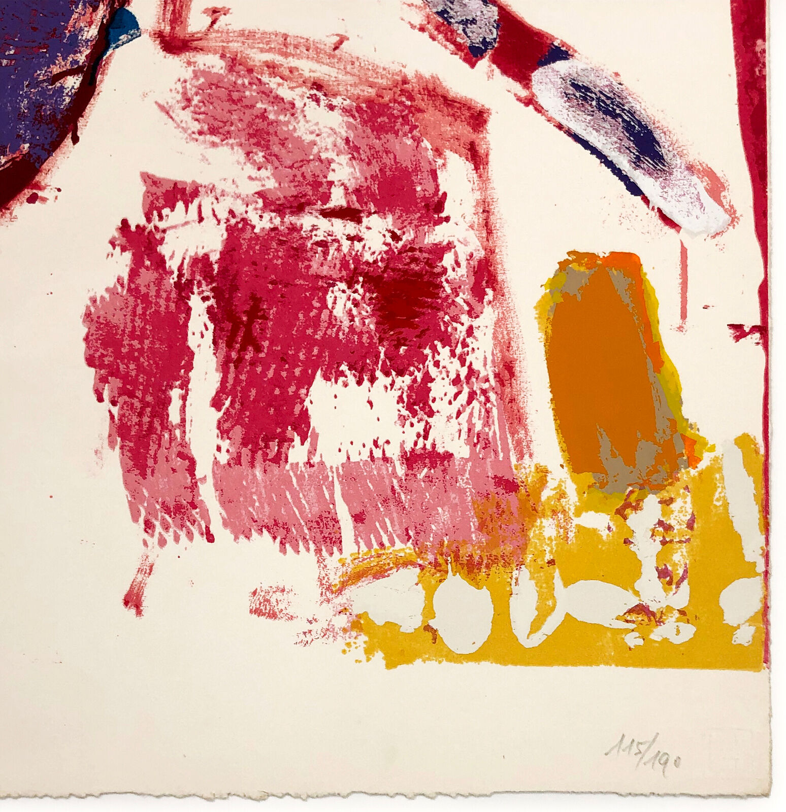 A painting with a brush and paintbrush on a white background.