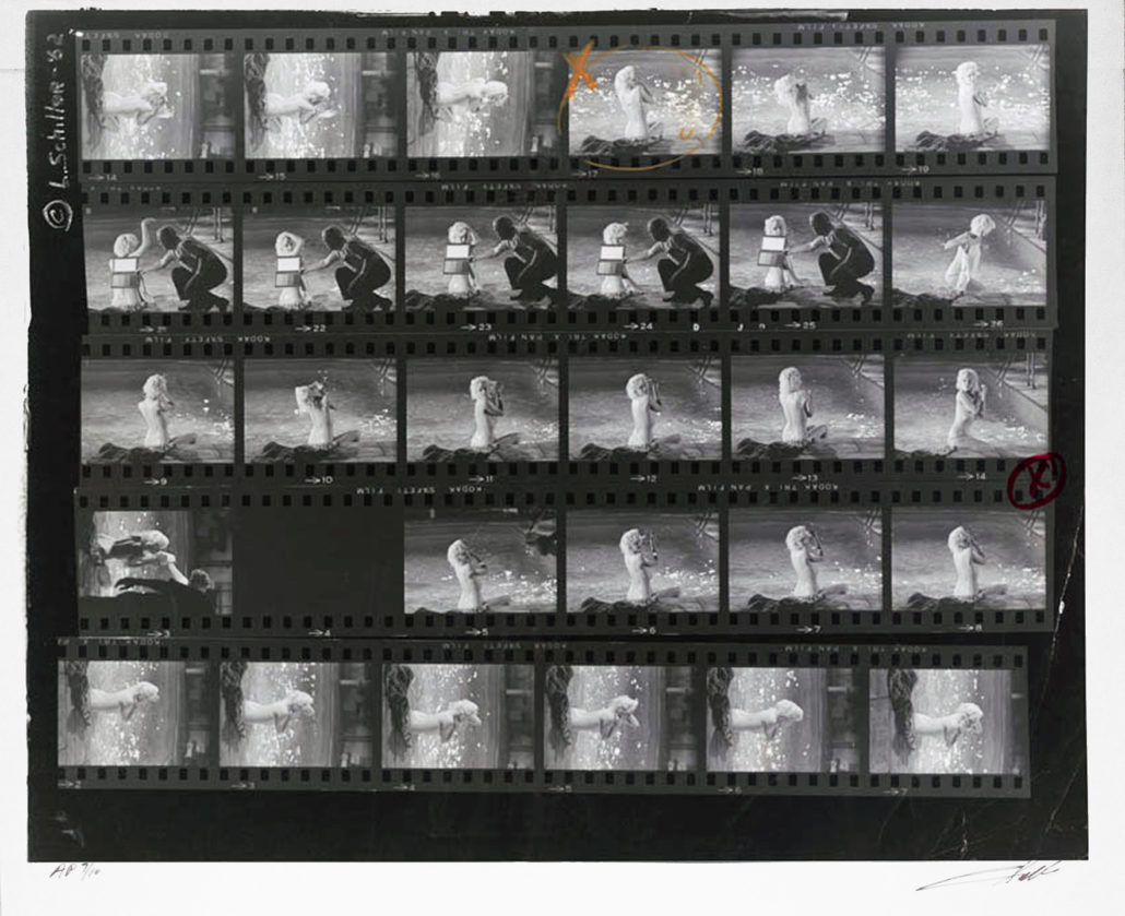 Marilyn Monroe: Color 3 Frame 6 by Lawrence Schiller, 1962