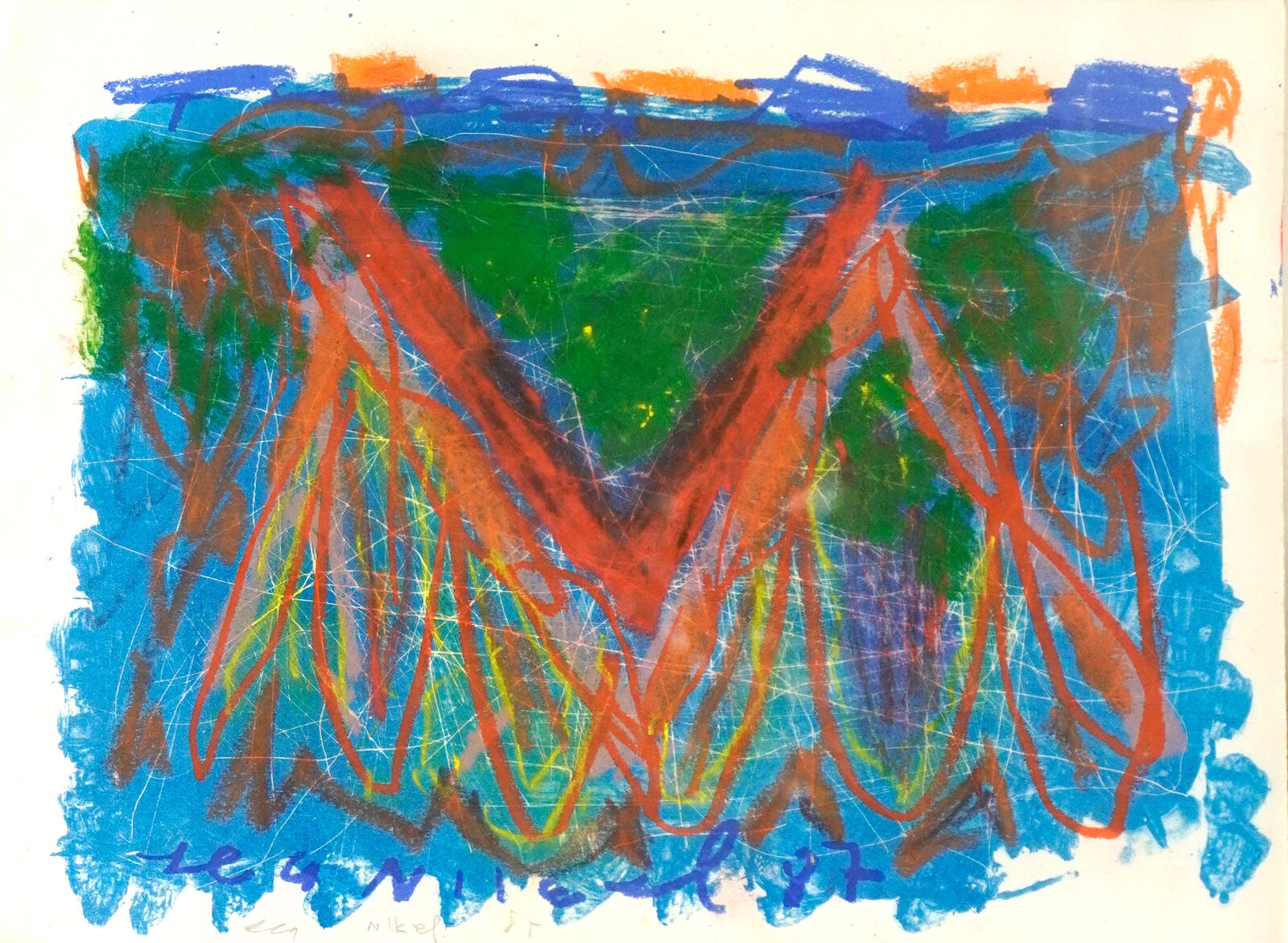 Untitled by Lea Nikel, 1987