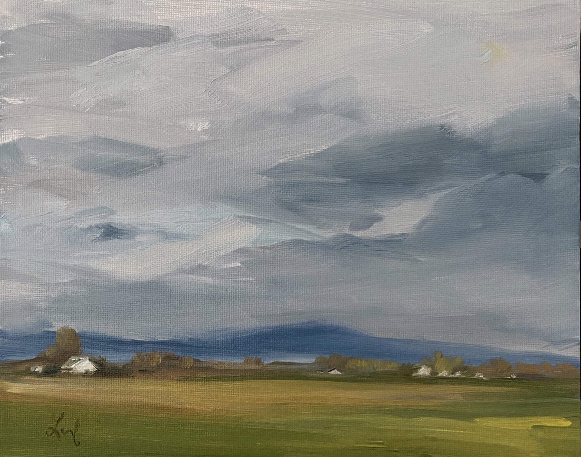 Rain To The North by Leigh Ann Van Fossan, 2024