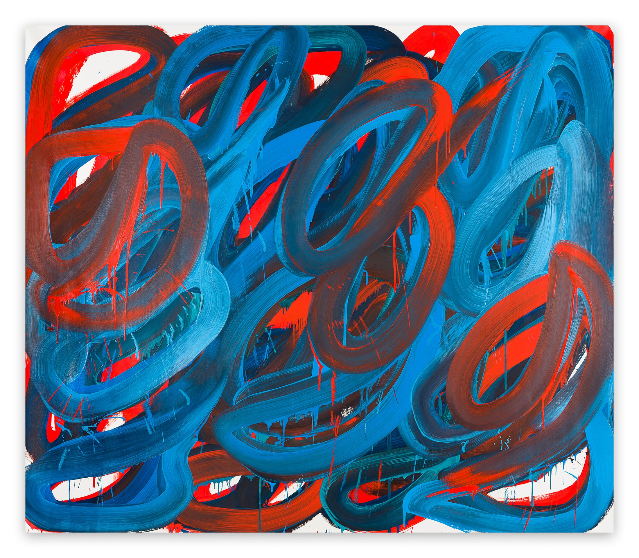 Artwork by Leon Phillips, Swirl 3, Made of Oil on canvas 