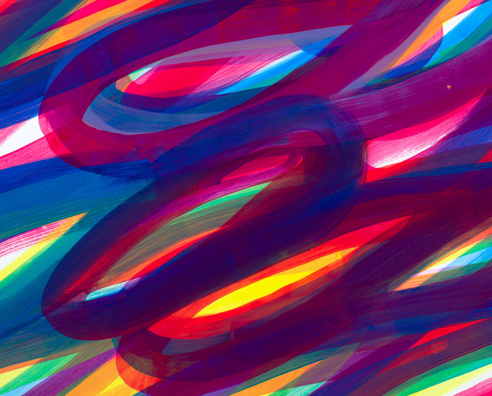 Artwork by Leon Phillips, Vermont 5, Made of Gouache on Fabriano hot press paper 