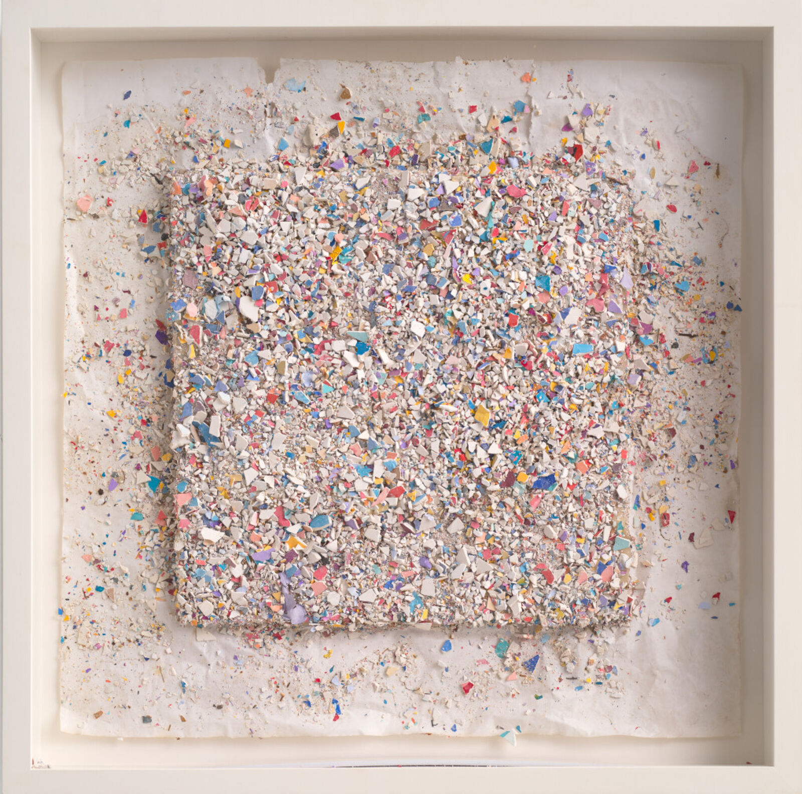 Number 254D by Leonardo Drew, 2020