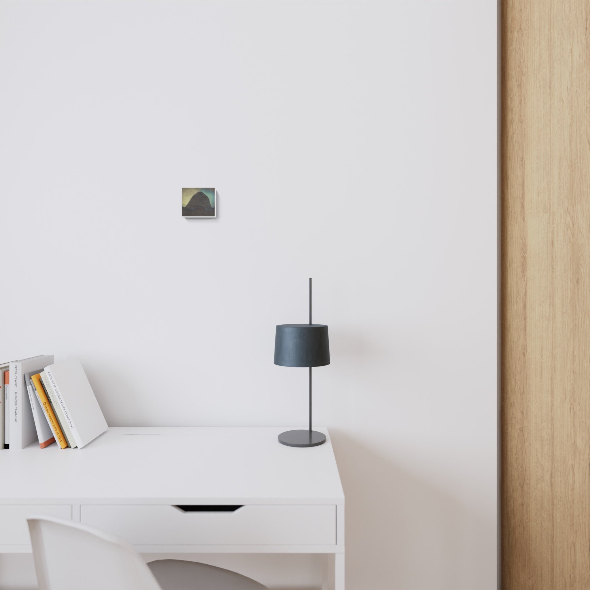 Artwork by Leopold Strobl, Untitled, Made of Pencil, coloured pencils on newsprint, mounted on paper 