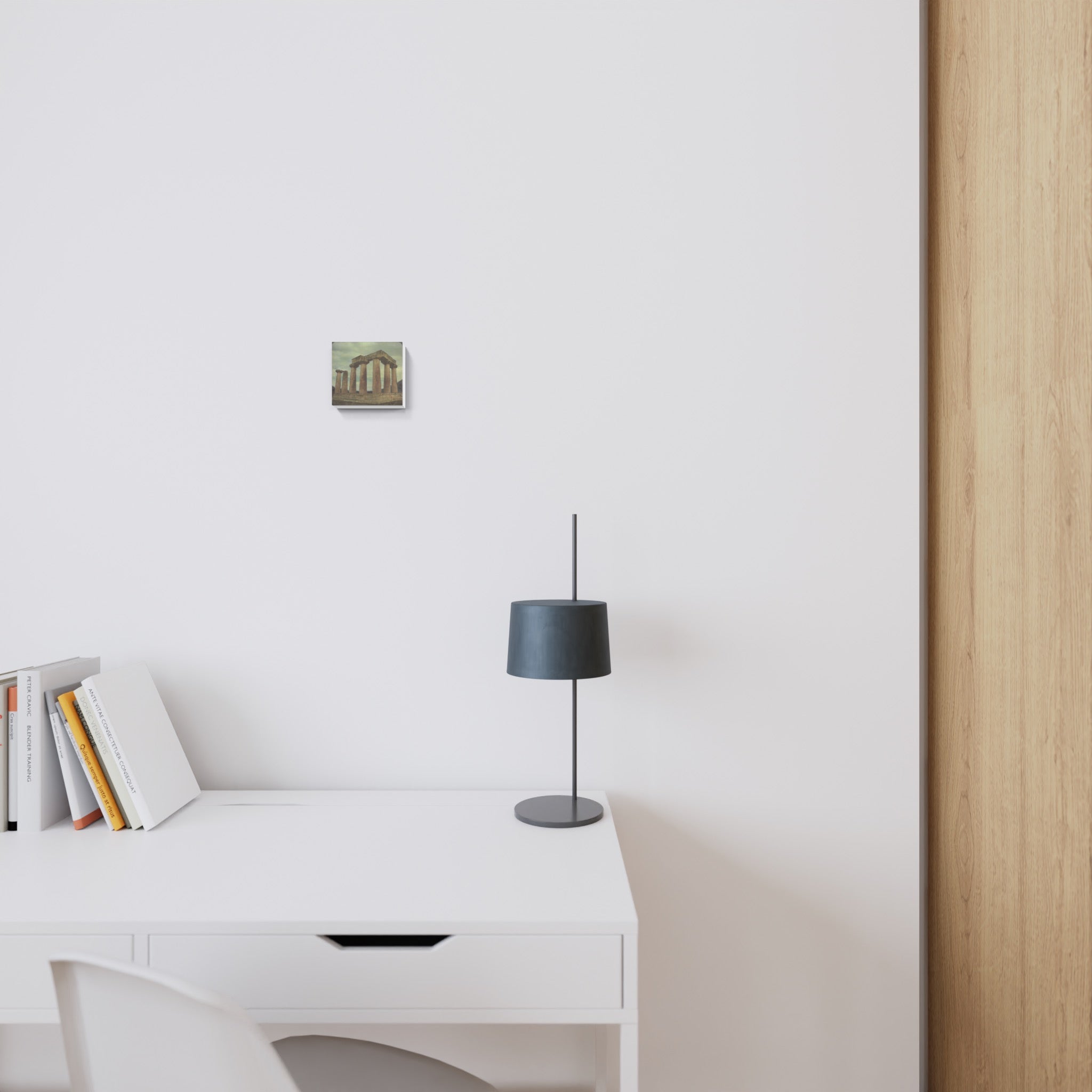 Artwork by Leopold Strobl, Untitled, Made of Pencil, coloured pencils on newsprint, mounted on paper 