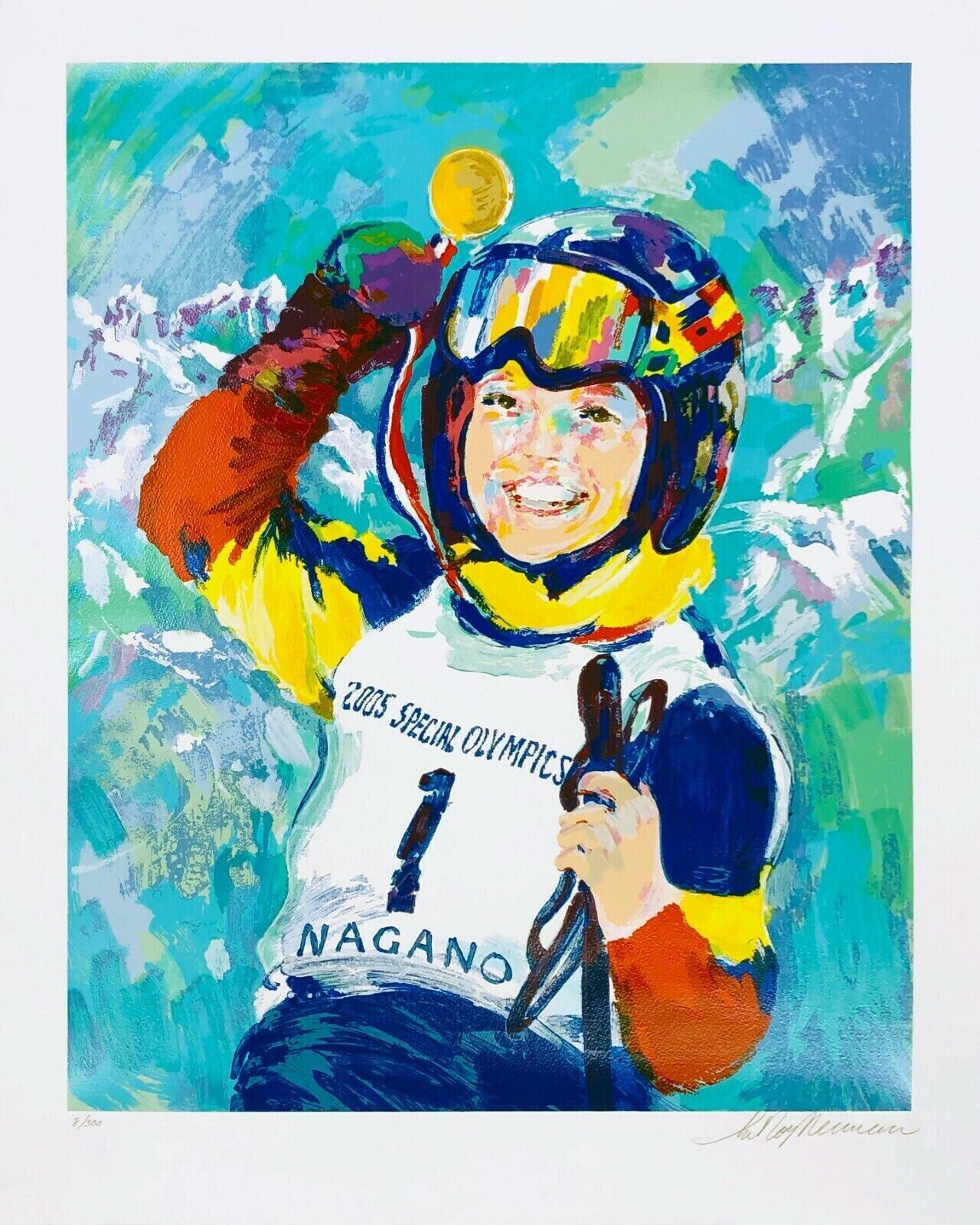 NAGANO 2005 SPECIAL OLYMPICS by LeRoy Neiman, 2005