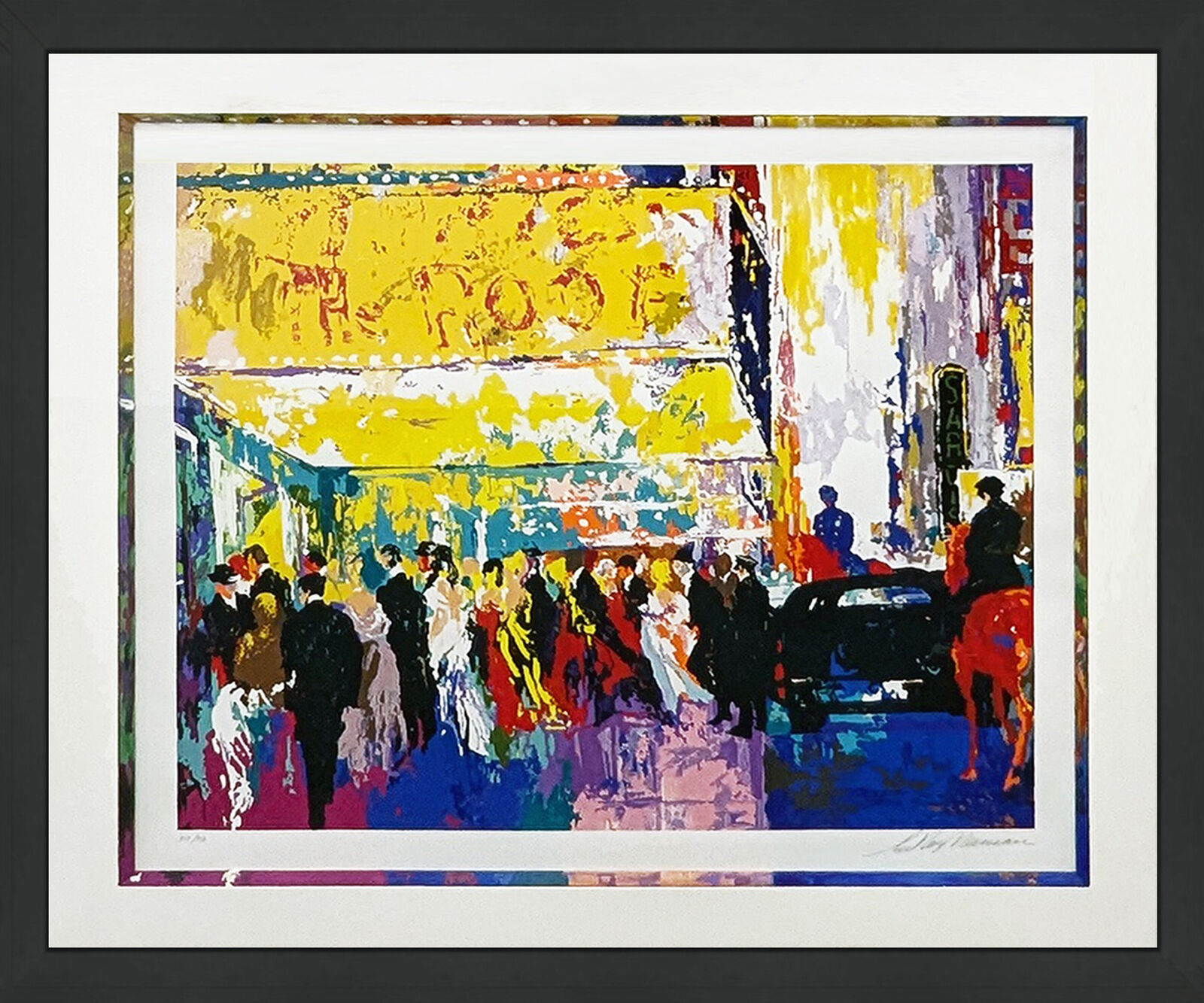 Opening Night On Broadway by LeRoy Neiman, 2003
