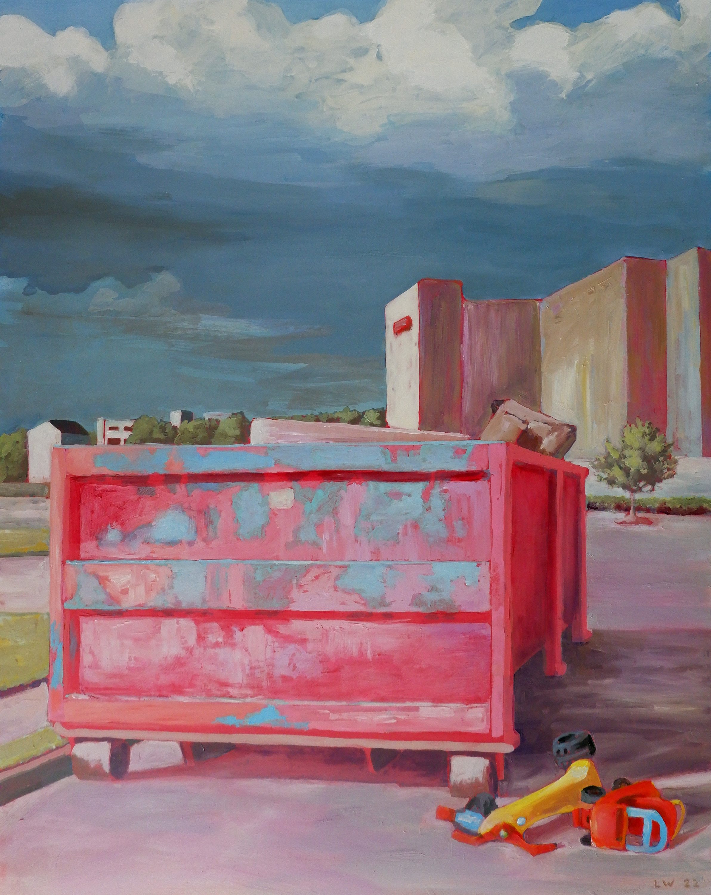Landscape of Memory by Lillian Warren, 2022