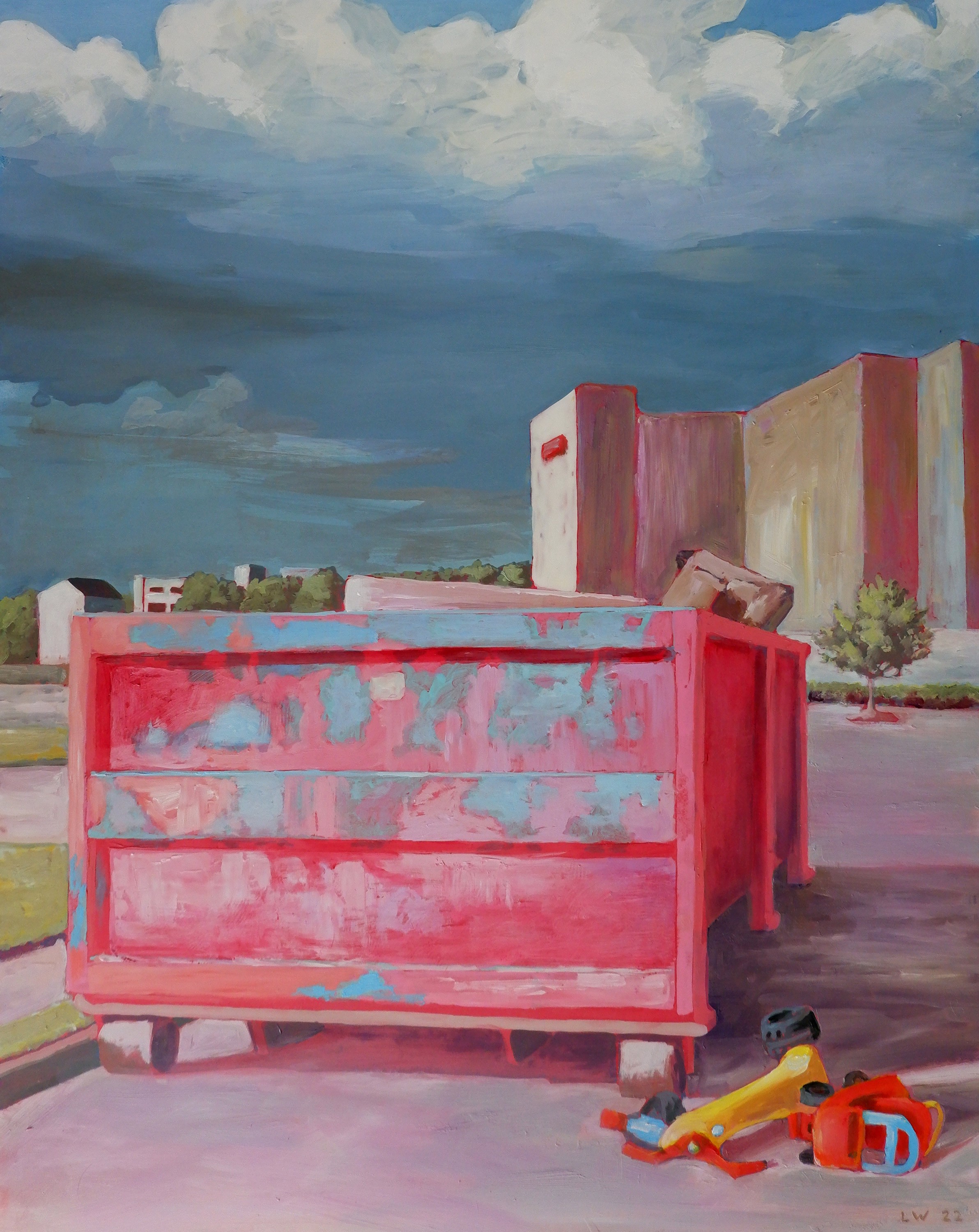 Landscape of Memory by Lillian Warren, 2022