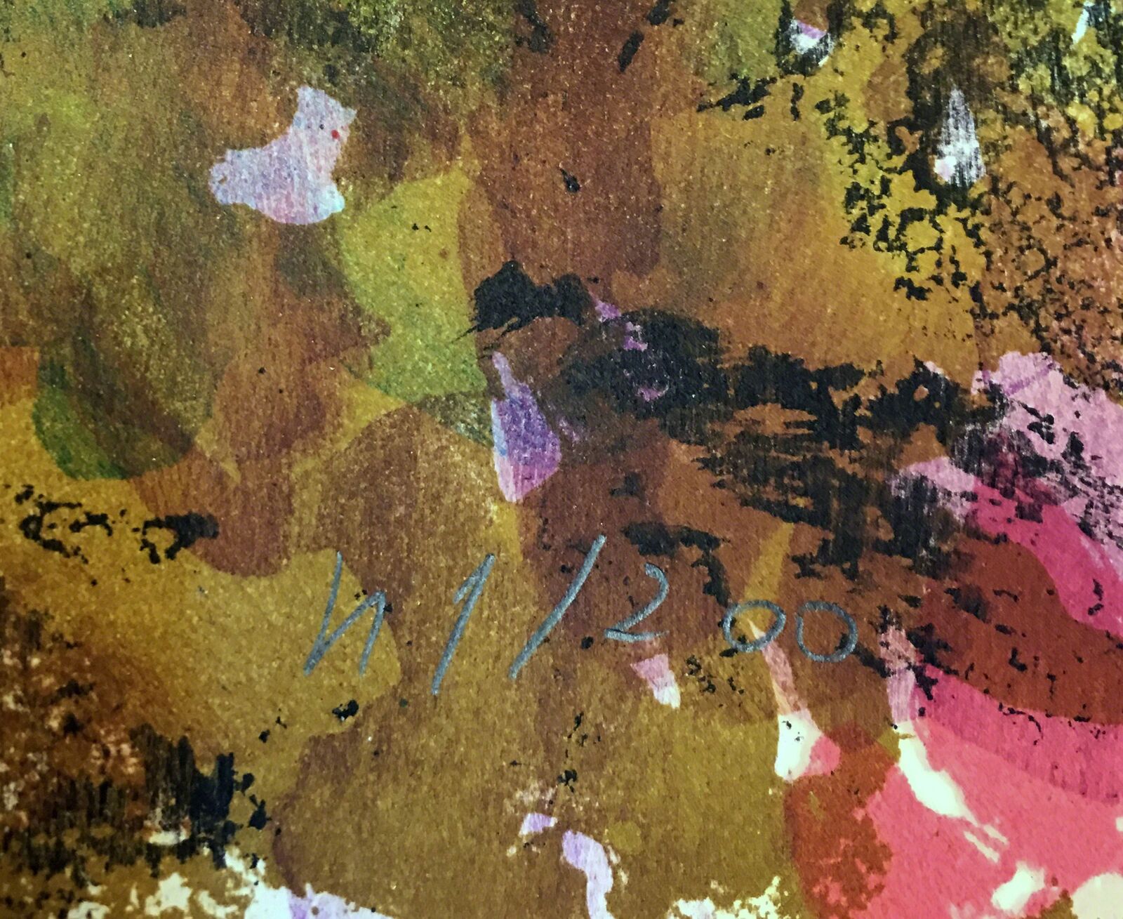 A painting of a woman wearing a blue hat.