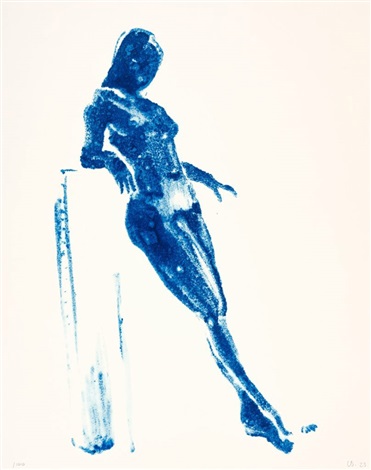 Artwork by Lisa Brice, Untitled, Made of 11 colour screenprint on Somerset Velvet Warm White 400gsm 