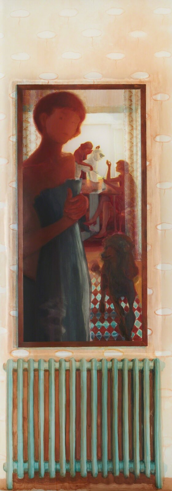 Untitled (Cut Your Coat 3) by Lisa Brice, 2014