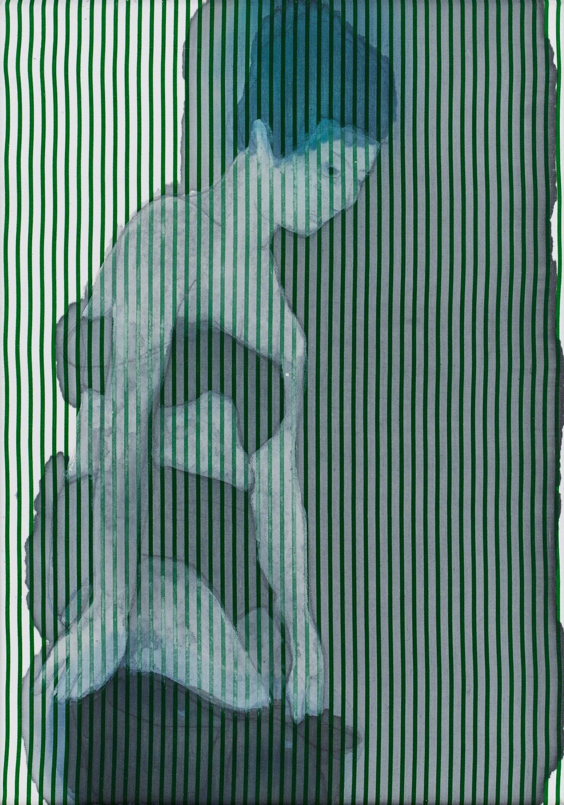 Untitled (Well Worn 14) by Lisa Brice, 2015