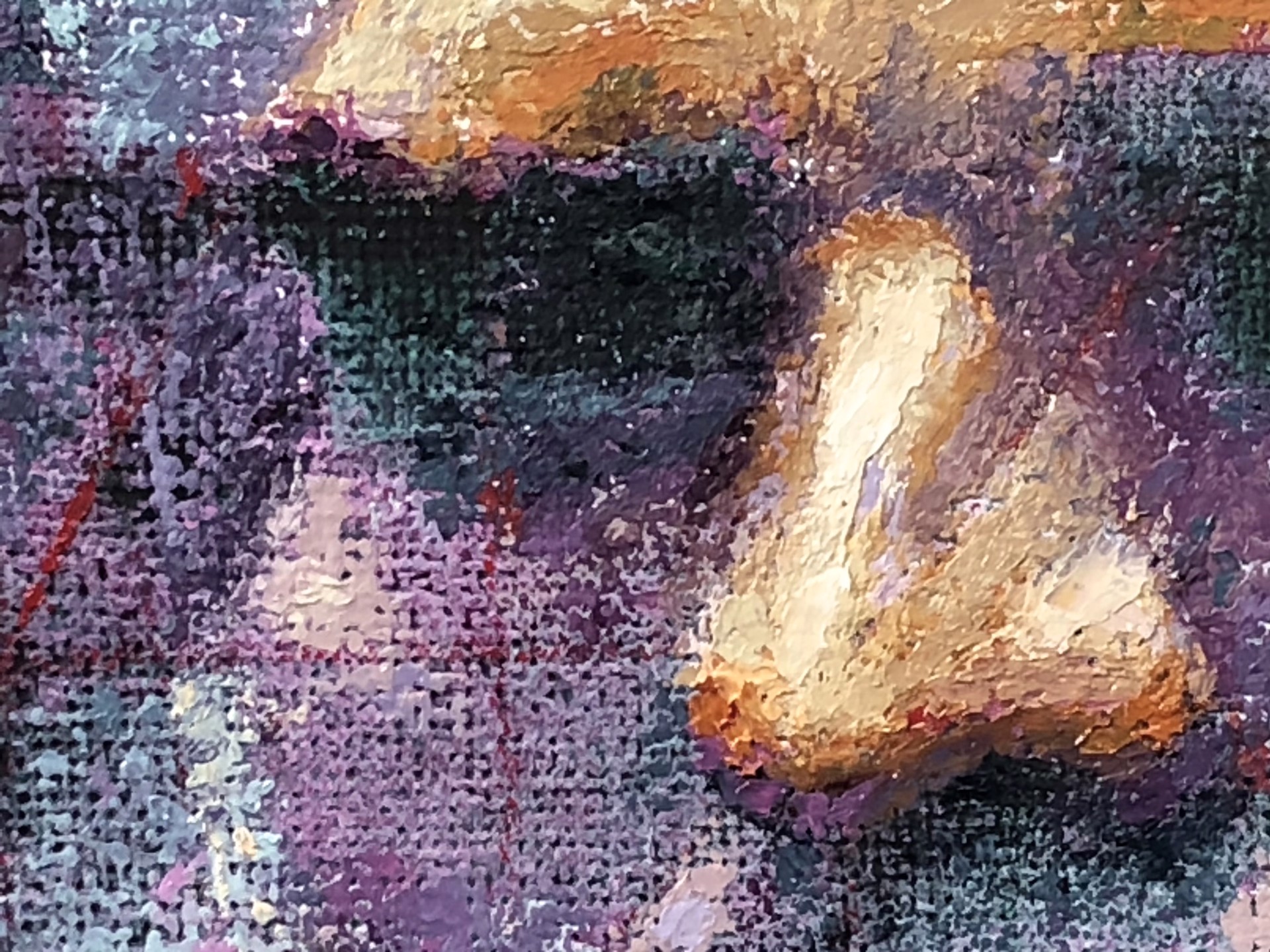 A painting of a man with a beard and mustache.