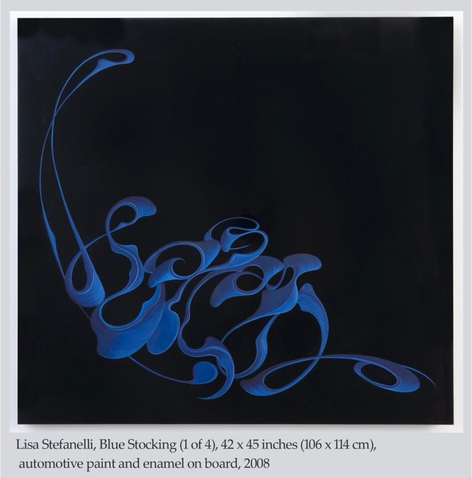 Blue Stocking by Lisa Stefanelli, 2008