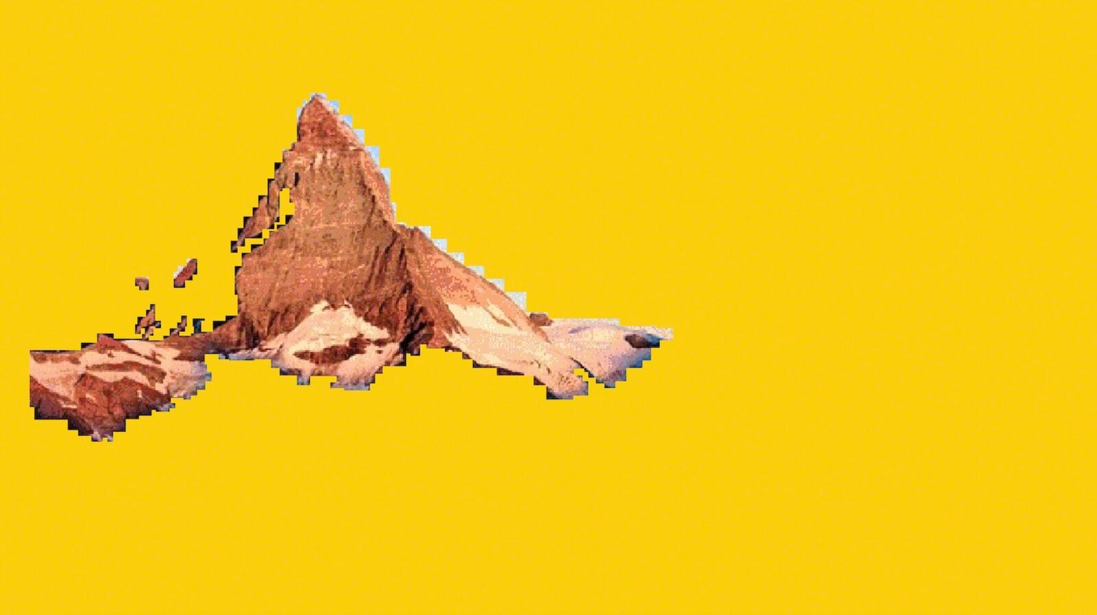 Mountain Light/Time by Lorna Mills, 2015