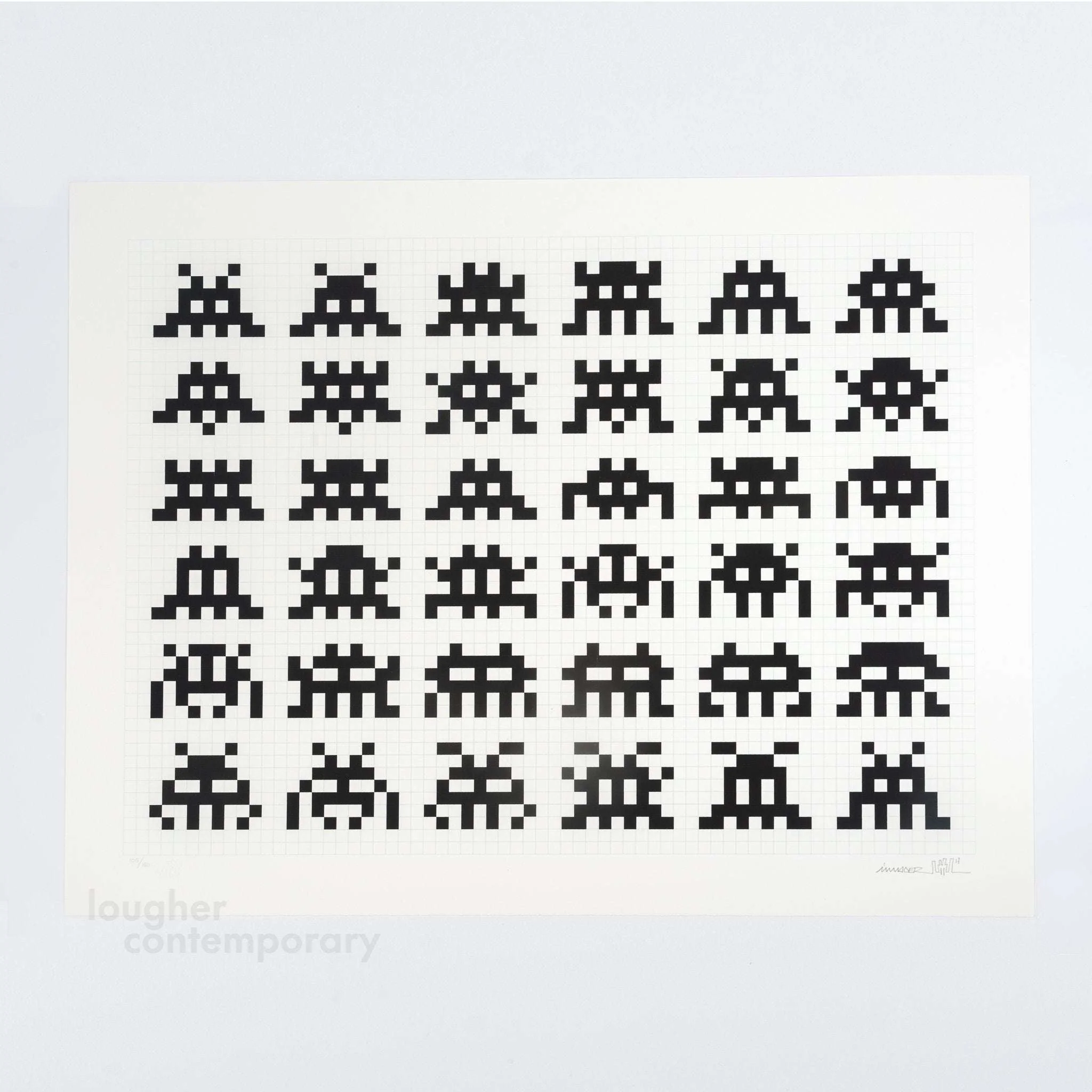 Repetition Variation Evolution by Invader, 2017