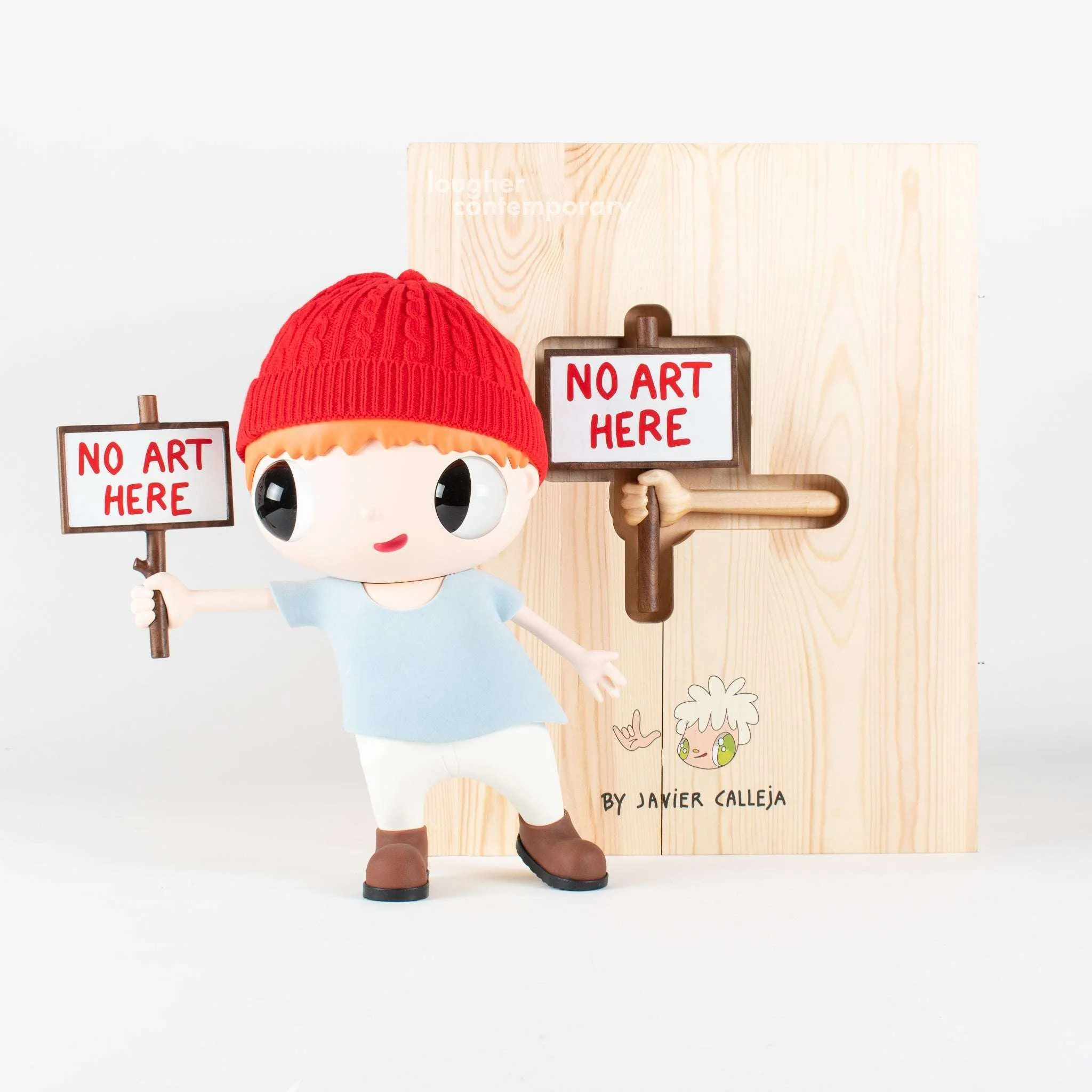 No Art Here by Javier Calleja, 2021