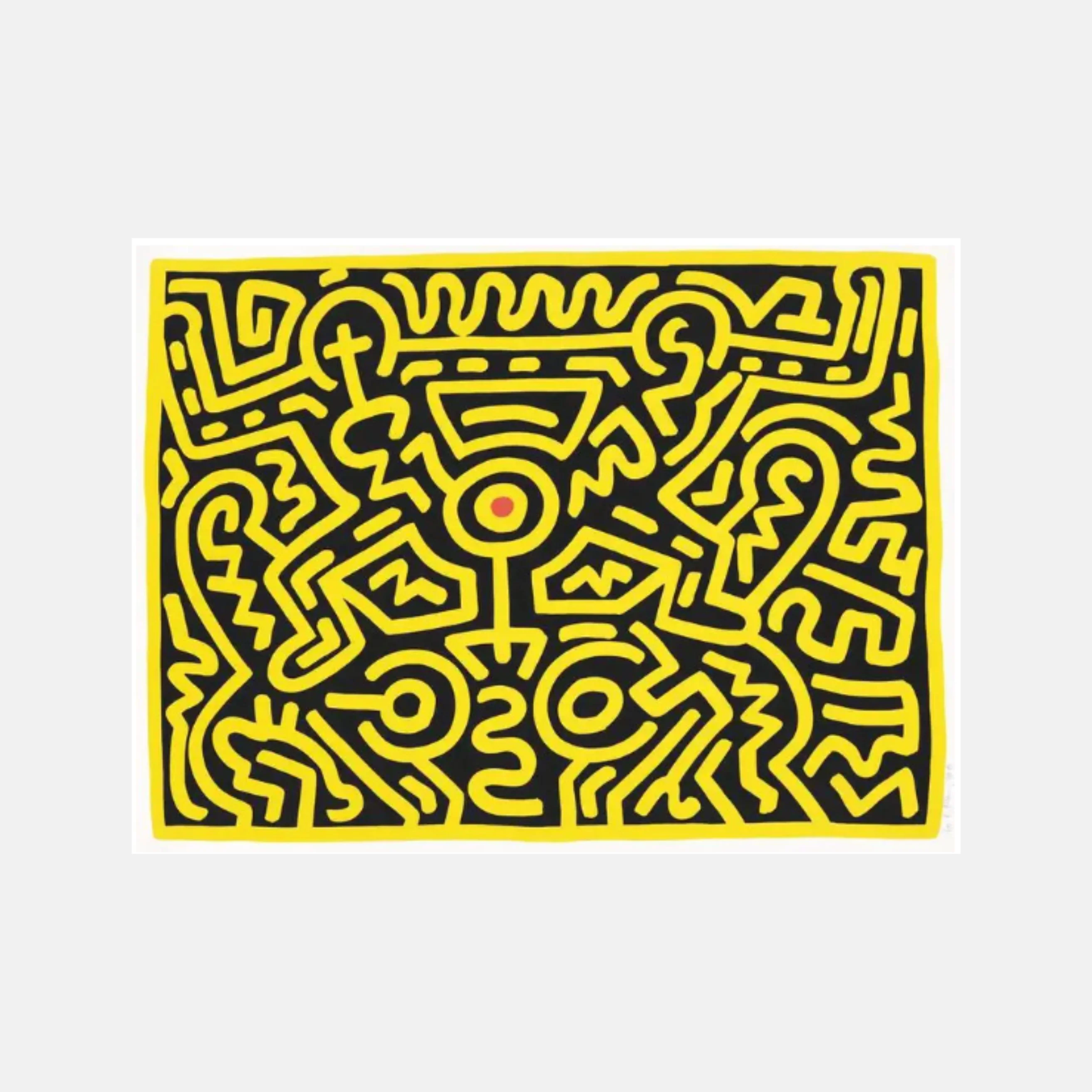 Artwork by Keith Haring