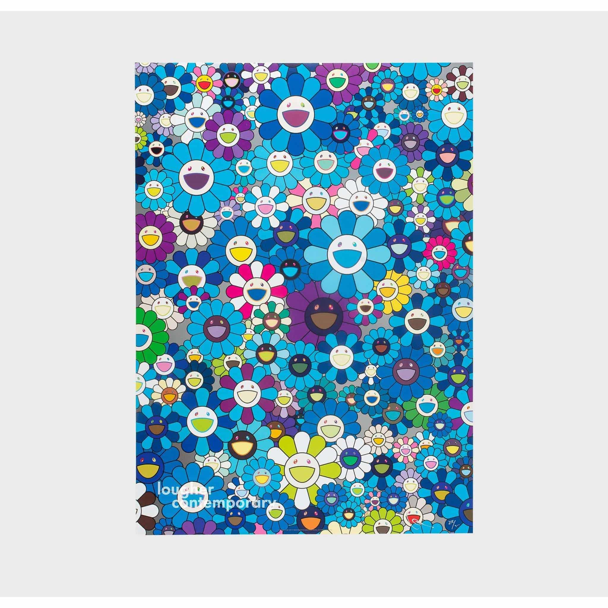 An Homage to IKB 1957 C by Takashi Murakami, 2012