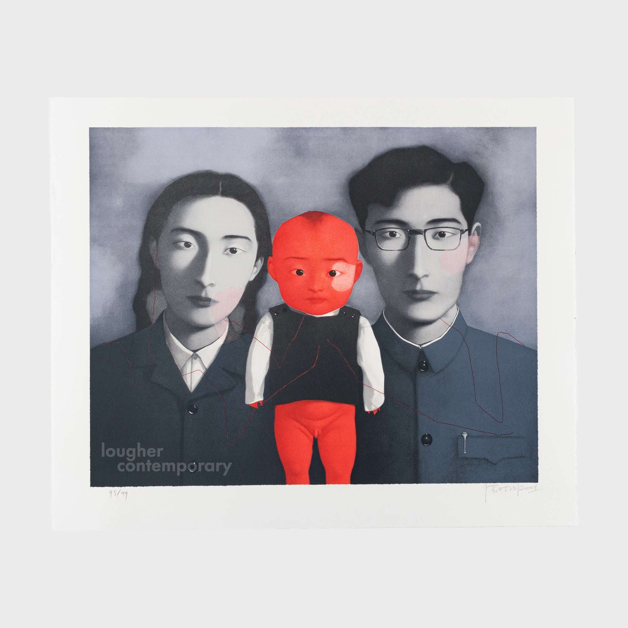 Big Family No.1 (from Bloodline portfolio) by Zhang Xiaogang, 2006