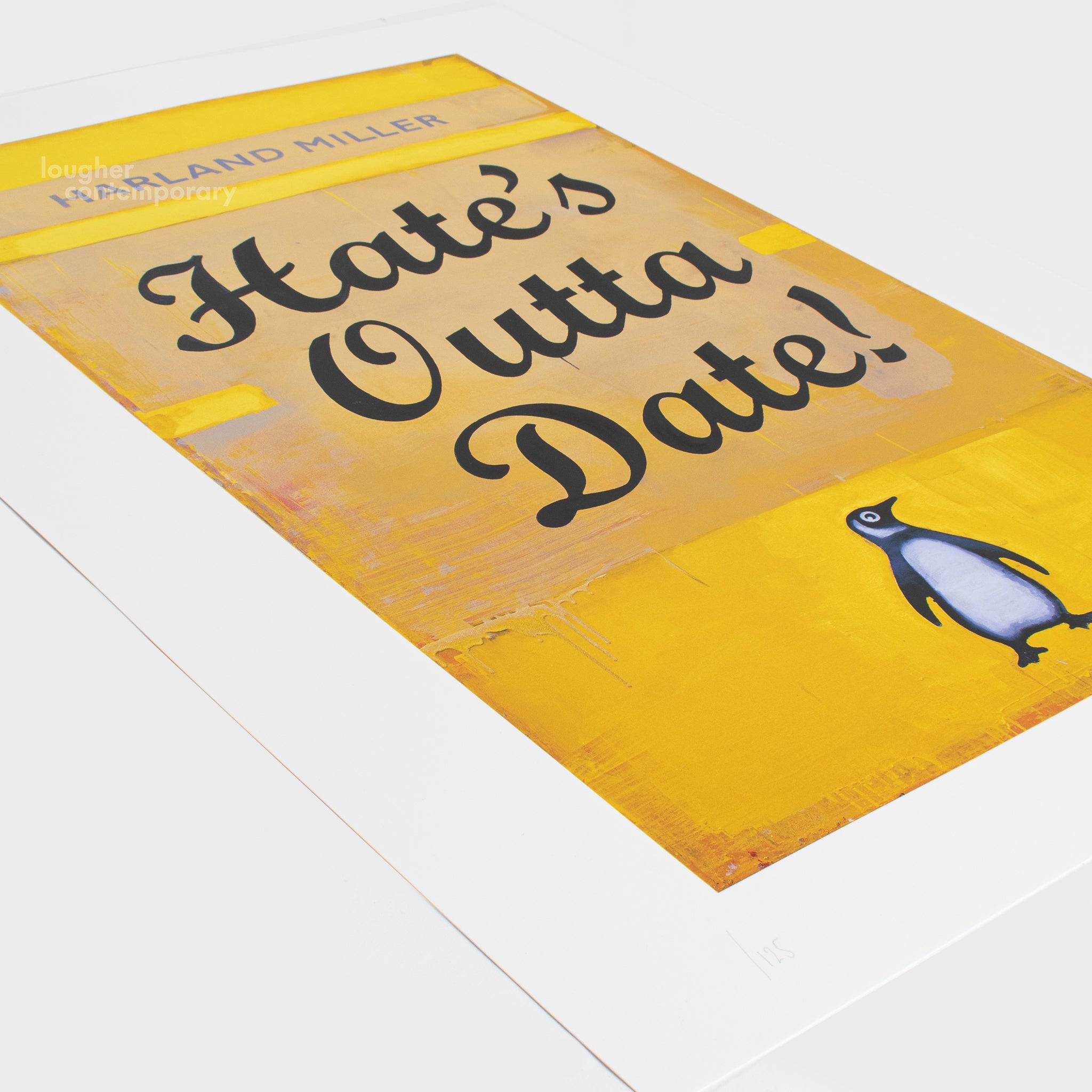 Hate's Outta Date (Yellow)