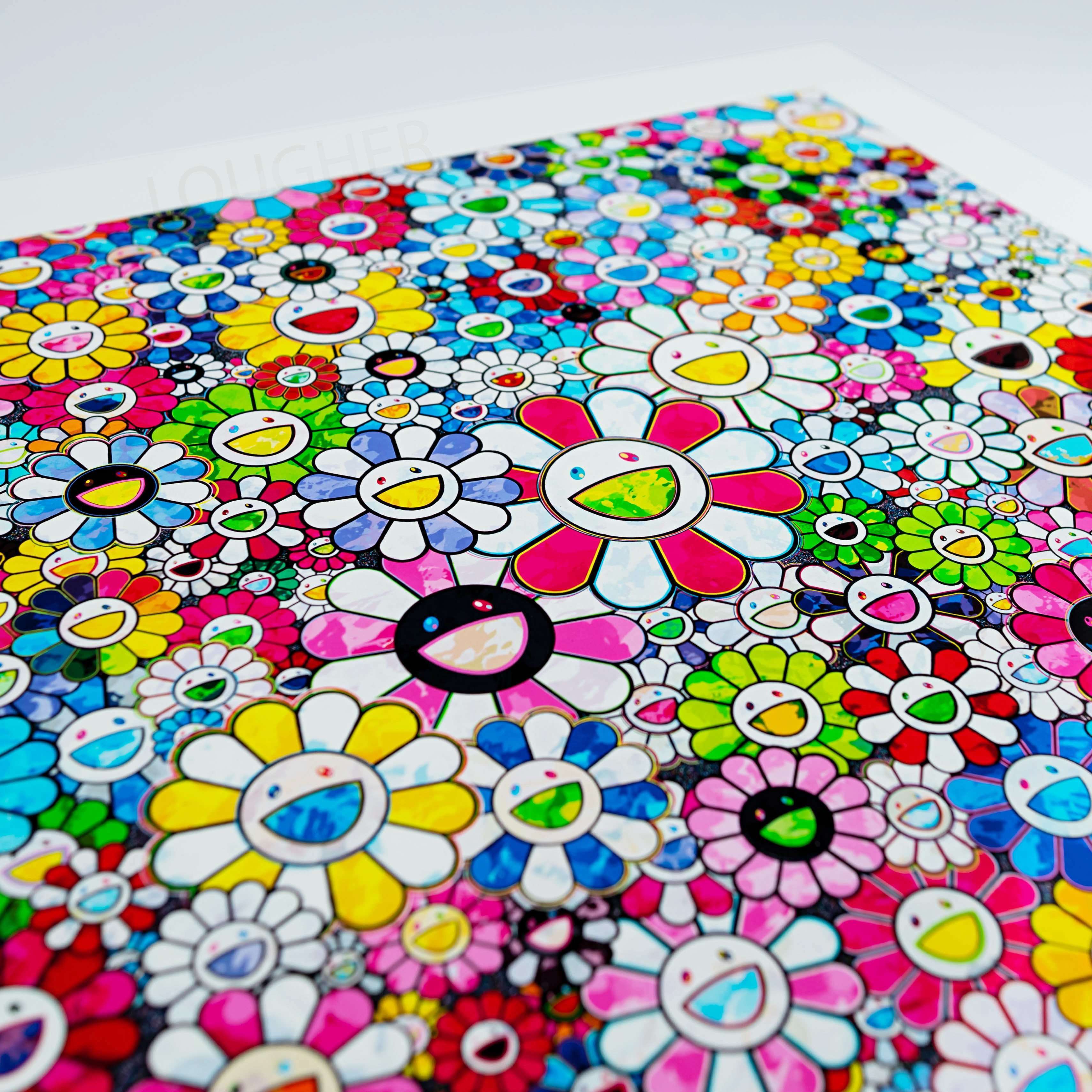 Flowers with Smiley Faces