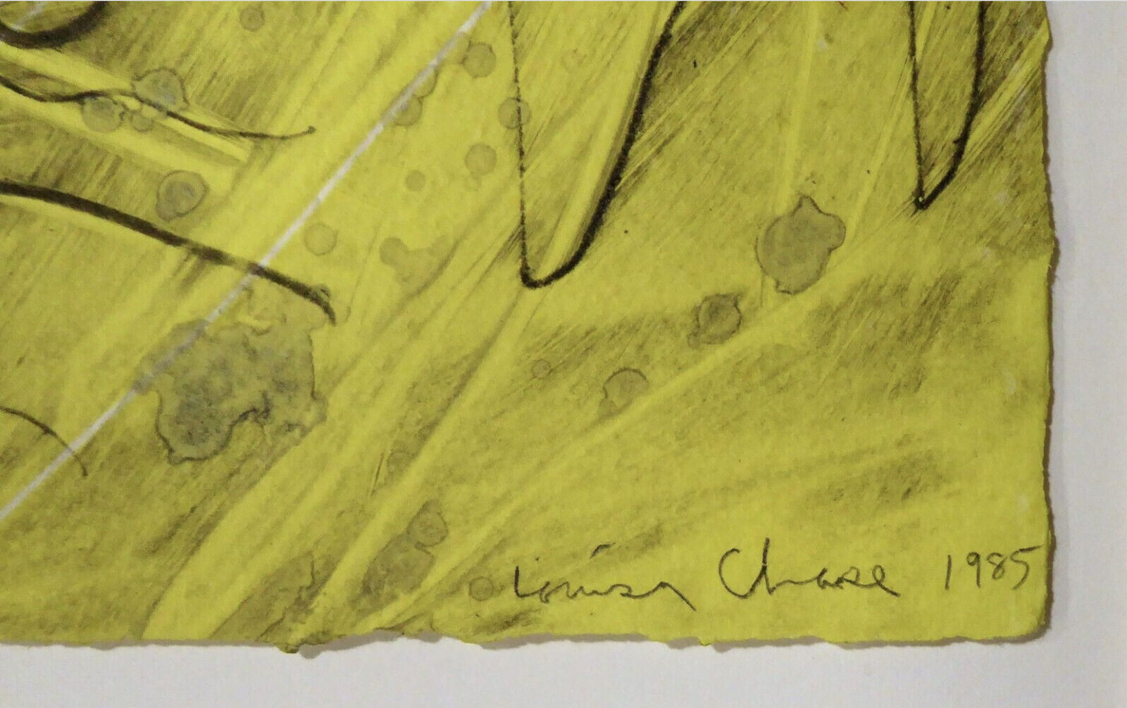 Artwork by Louisa Chase, Untitled, Made of Monotype 