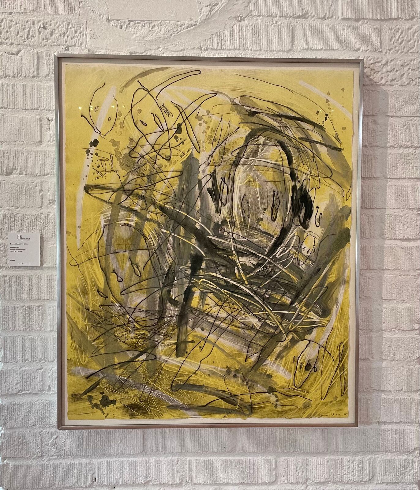 Artwork by Louisa Chase, Untitled, Made of Monotype 