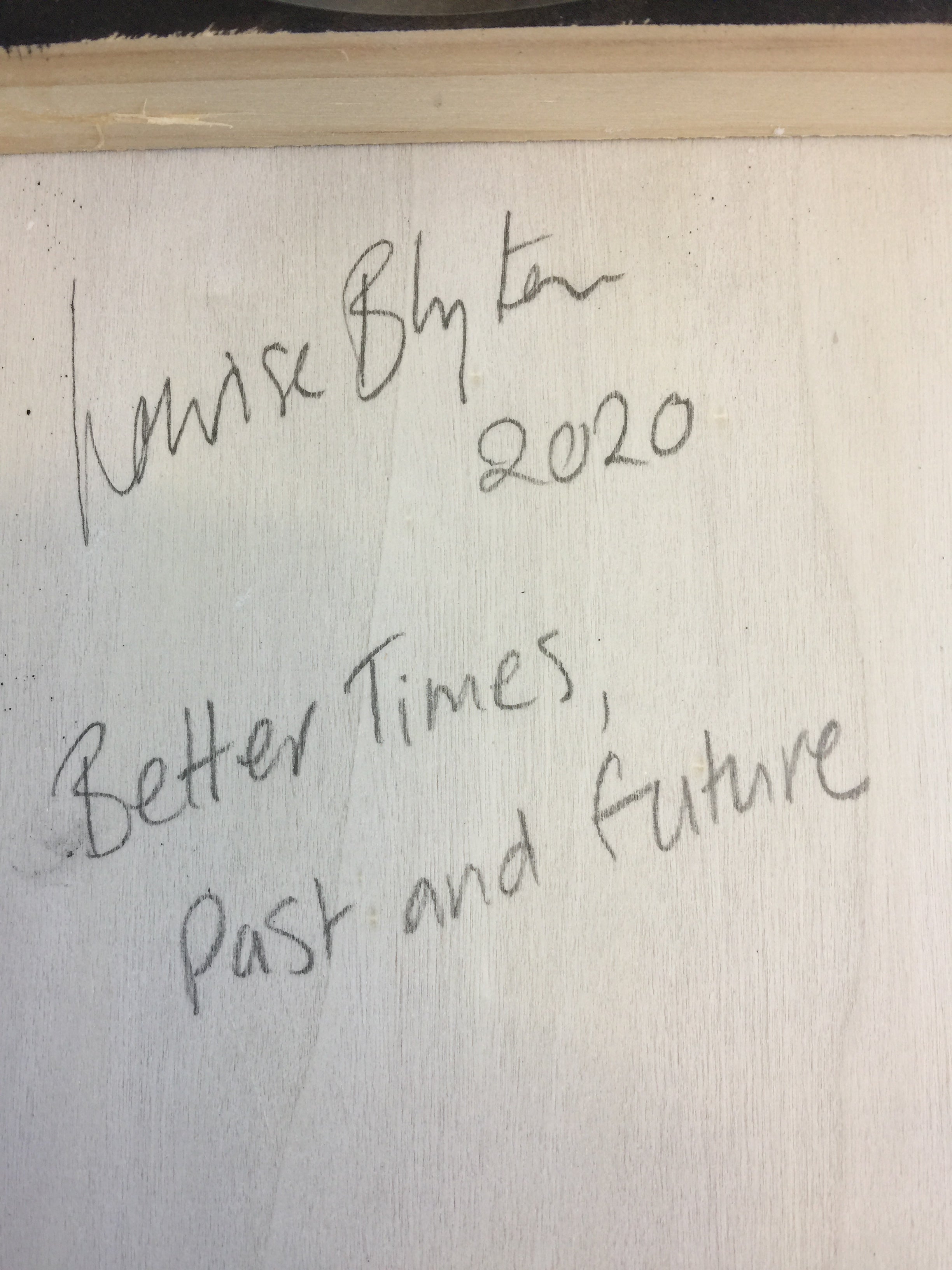 Better Times, Past and Future