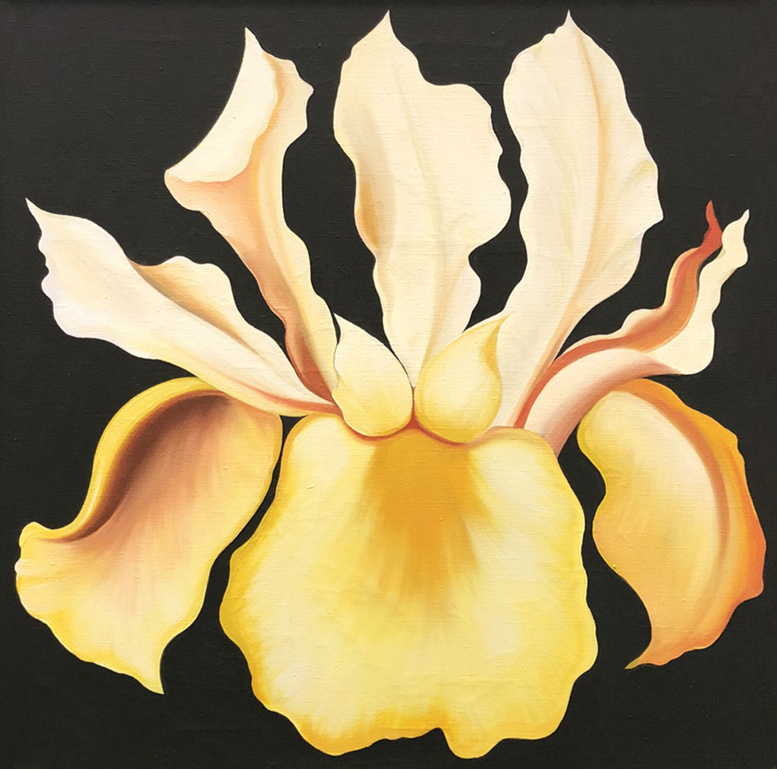 JAPANESE IRIS by Lowell Nesbitt, 1974