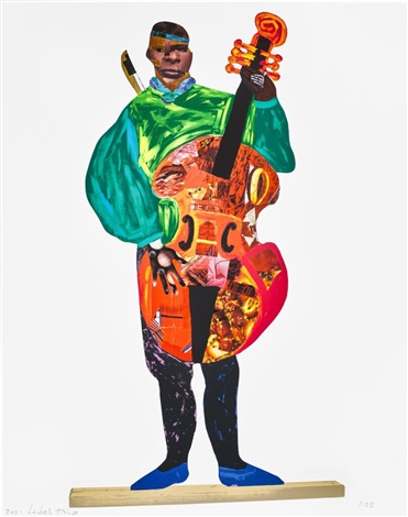 Naming the Money: Kwesi, 2004/2021 by Lubaina Himid, 2021