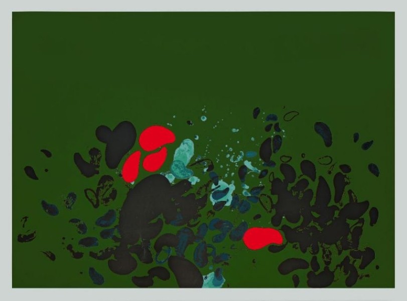 Artwork by Luigi Mainolfi, Cozze, Made of Screen Print 