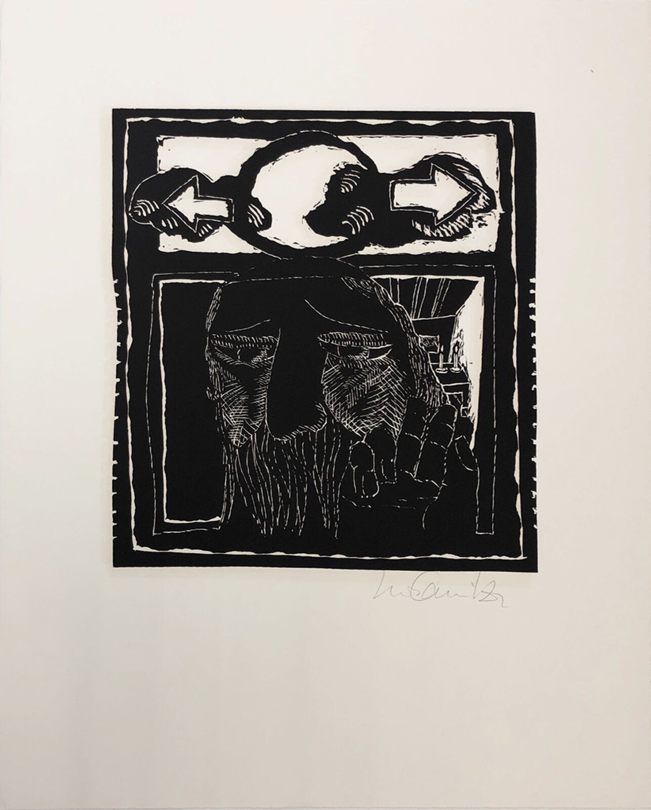 A series of black and white illustrations on a white background.