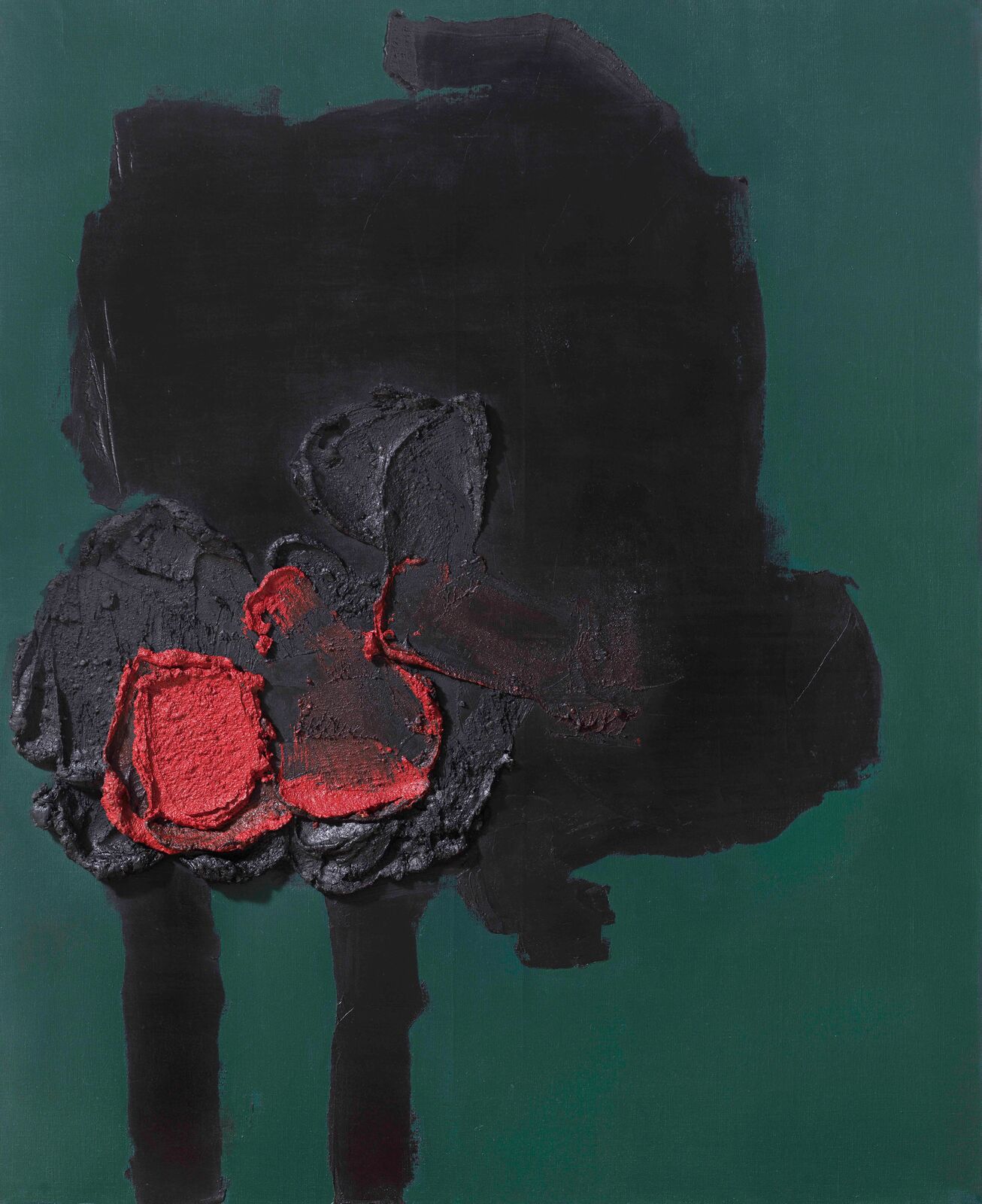 Nº1240 by Luis Feito, 1963