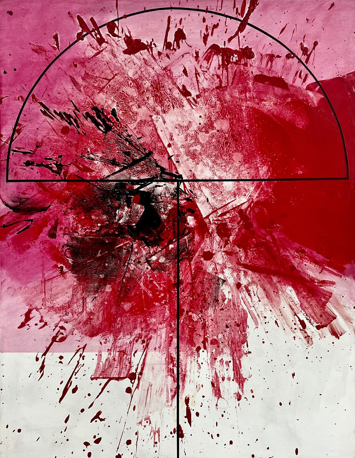 Nº1944 by Luis Feito, 2000