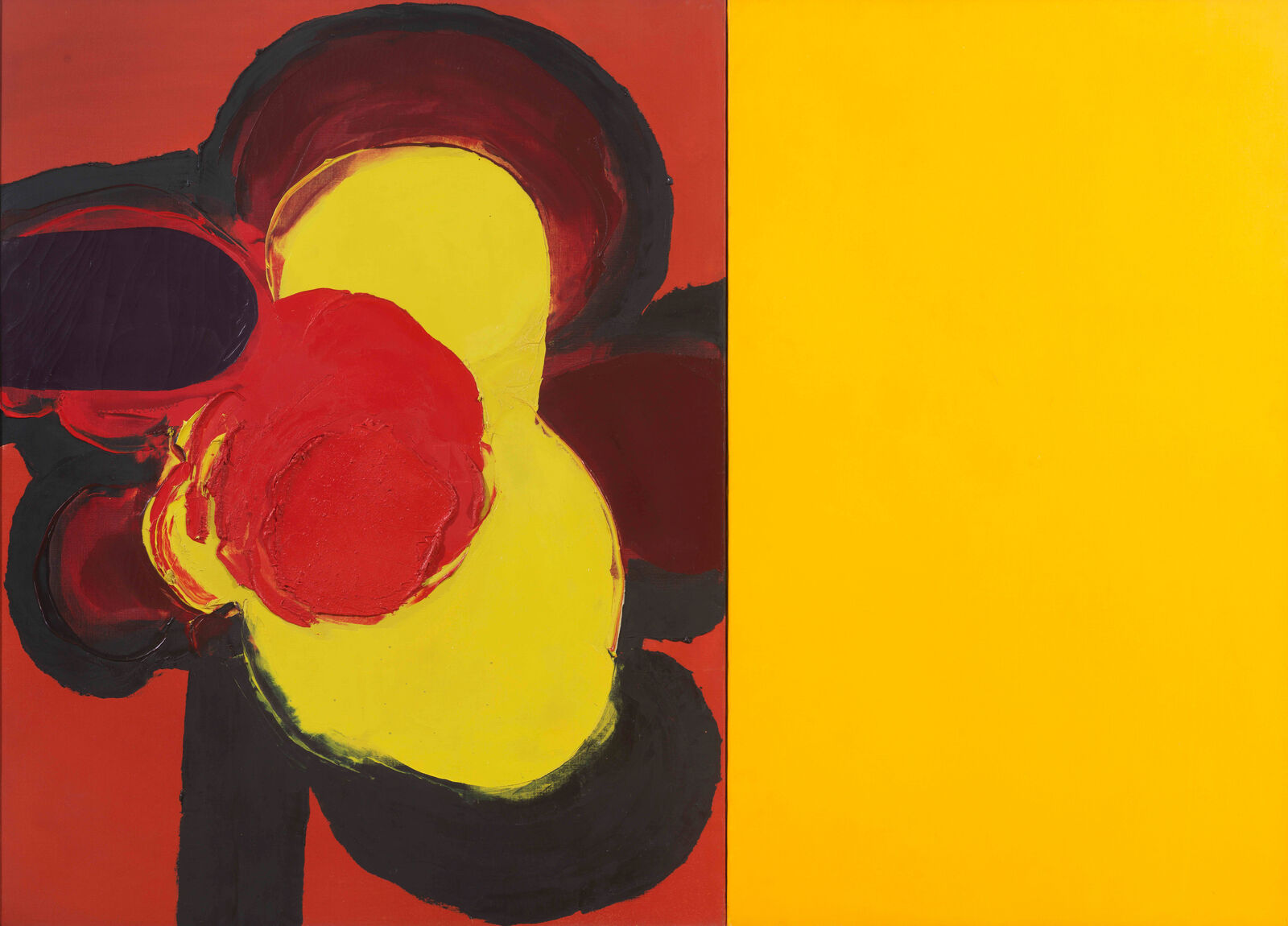 Nº542 by Luis Feito, 1966