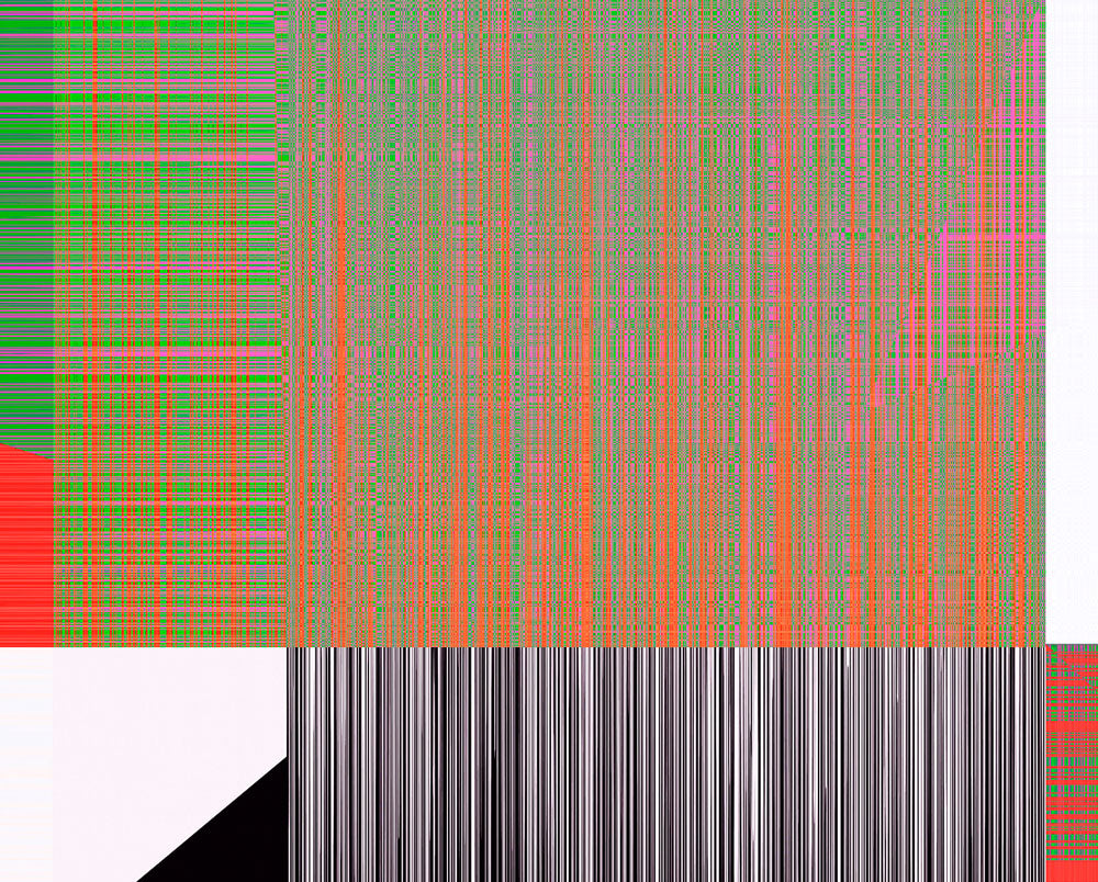 Artwork by Luuk de Haan, Straec #24, Made of New Media Art 
