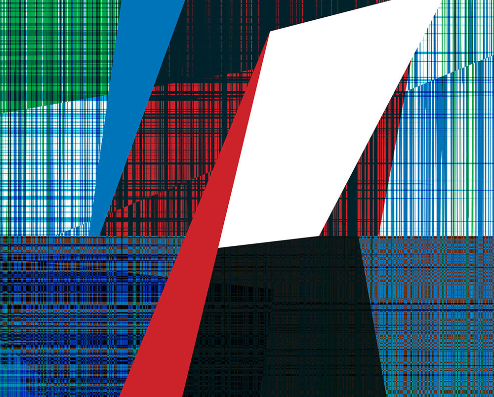 Artwork by Luuk de Haan, Straec #32, Made of New Media Art 