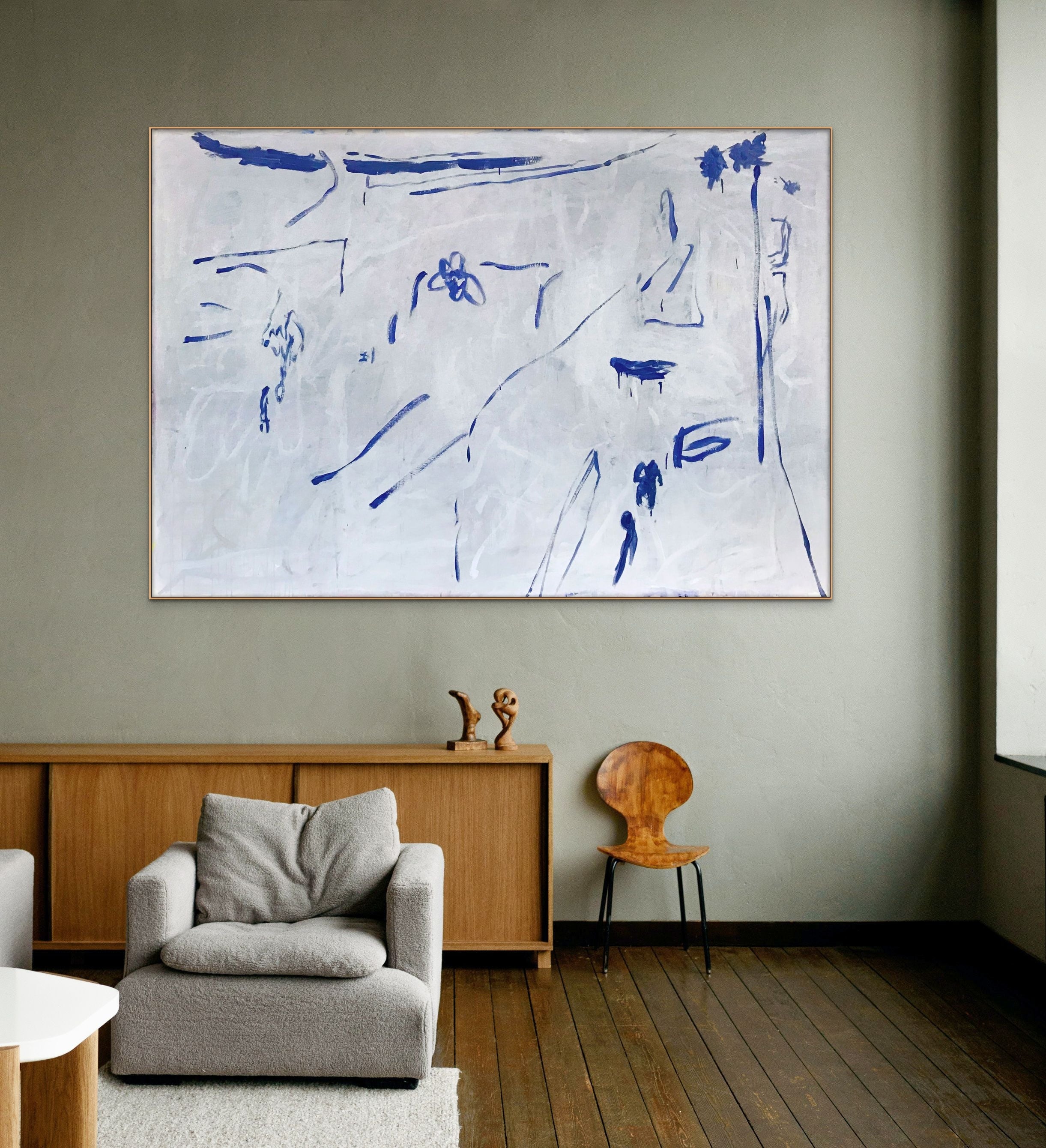 Artwork by Macha Poynder, Lone Pine Milestone, Made of Acrylic on canvas 